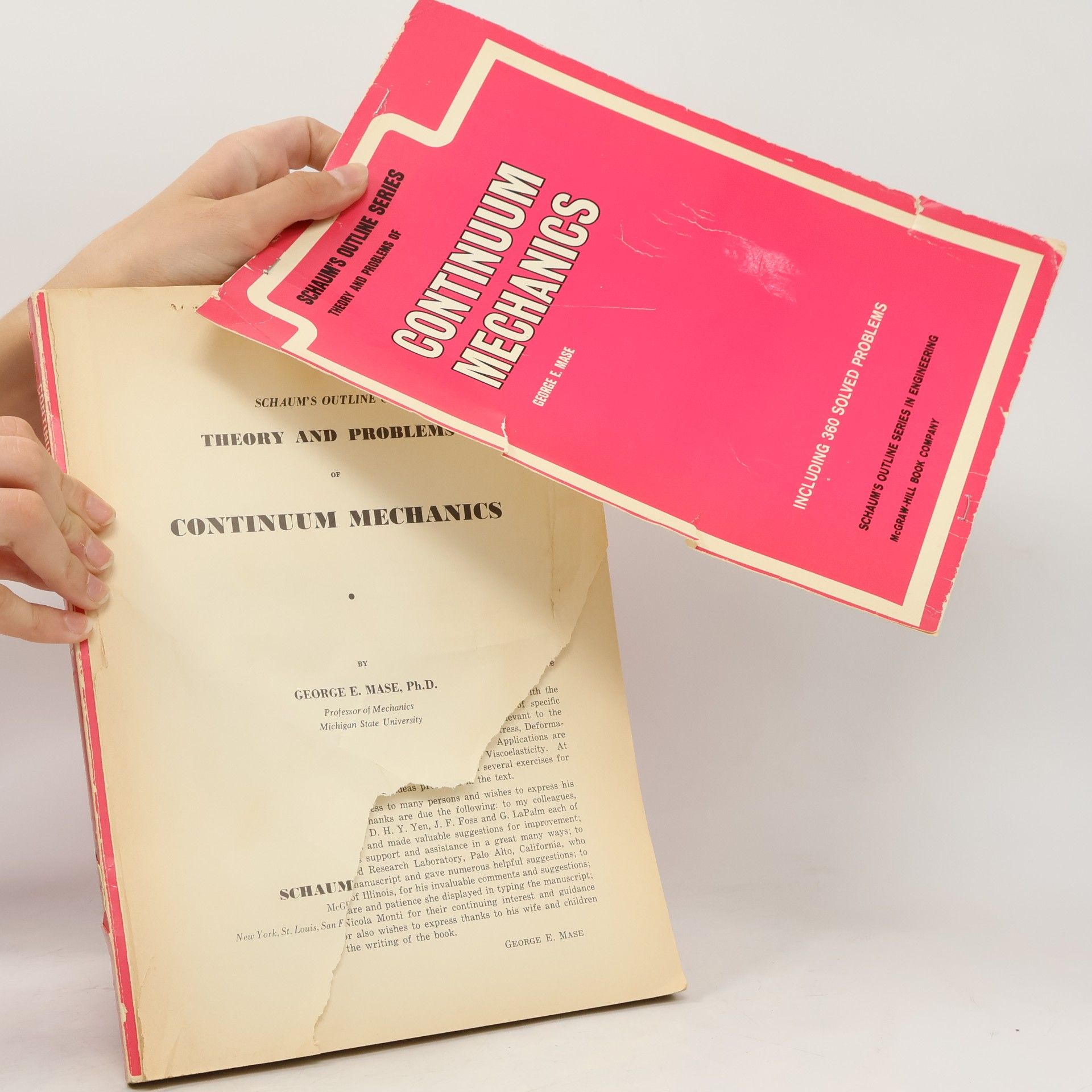 George E. Mase Theory and Problems of Continuum Mechanics