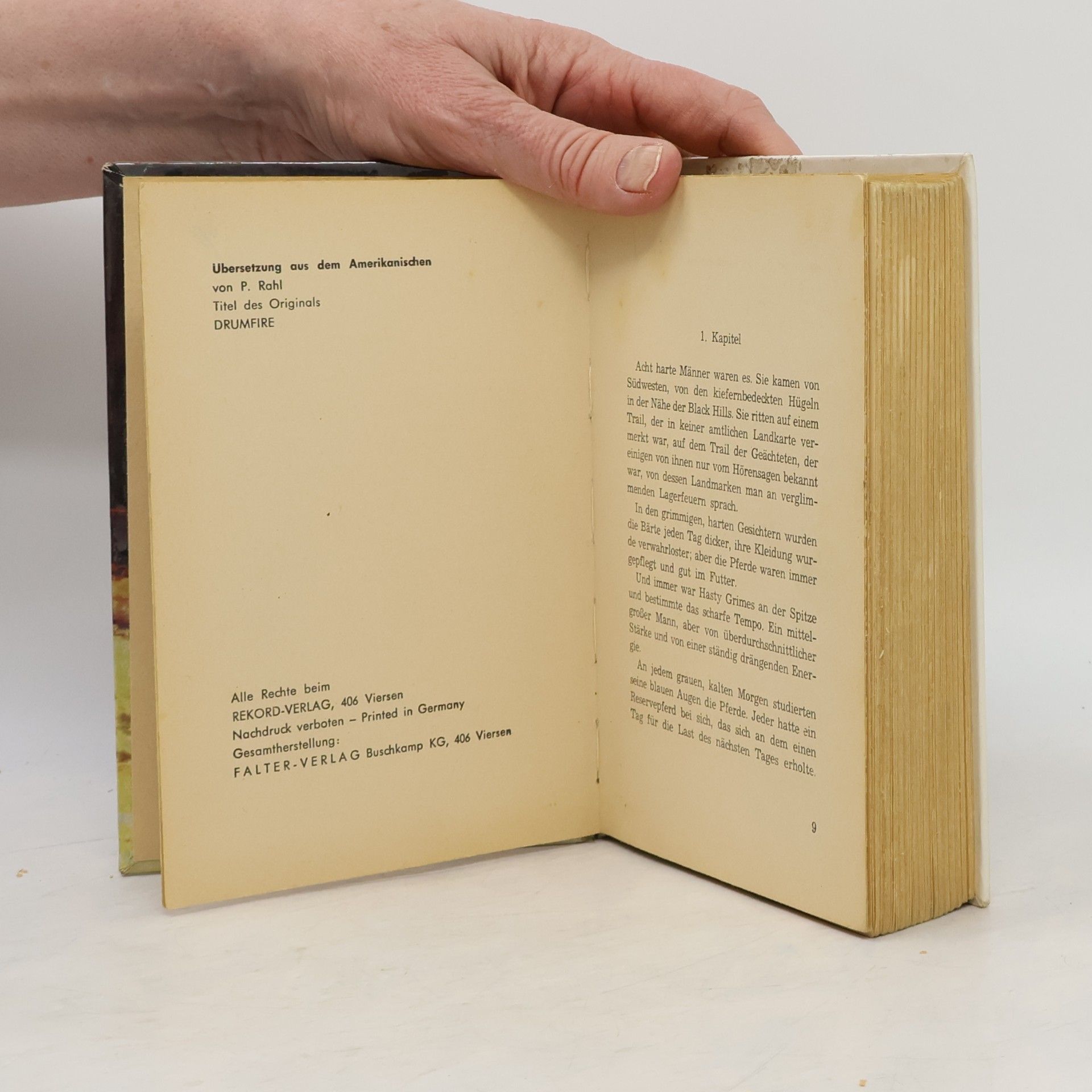 Tom J. Hopkins Acht ritten in die Nacht