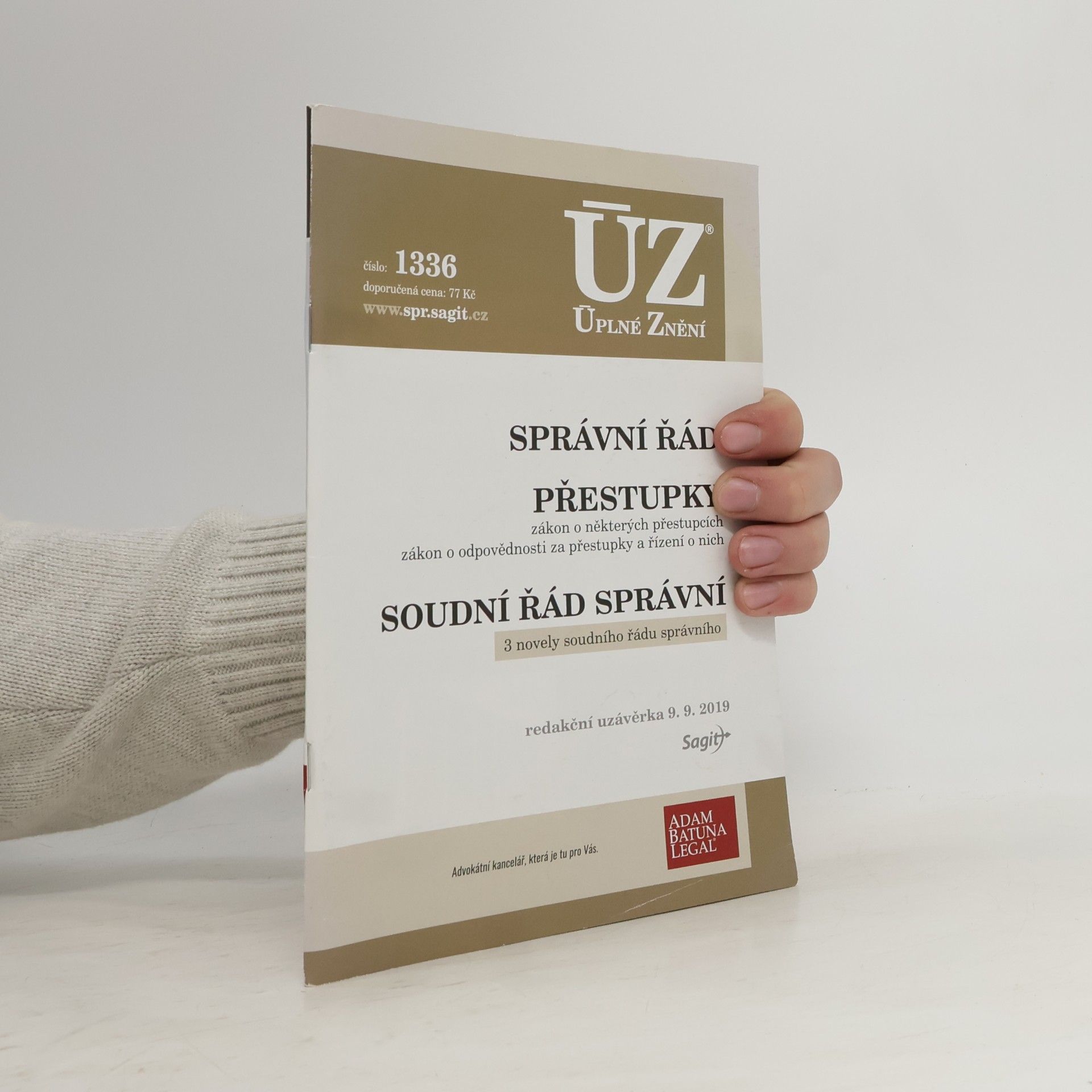 Kolektiv autorů Správní řád, soudní řád správní, přestupky