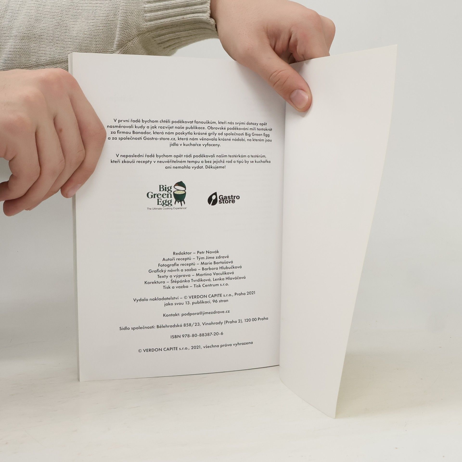 Collectif d'auteurs Jíme zdravě. Grilovací speciál