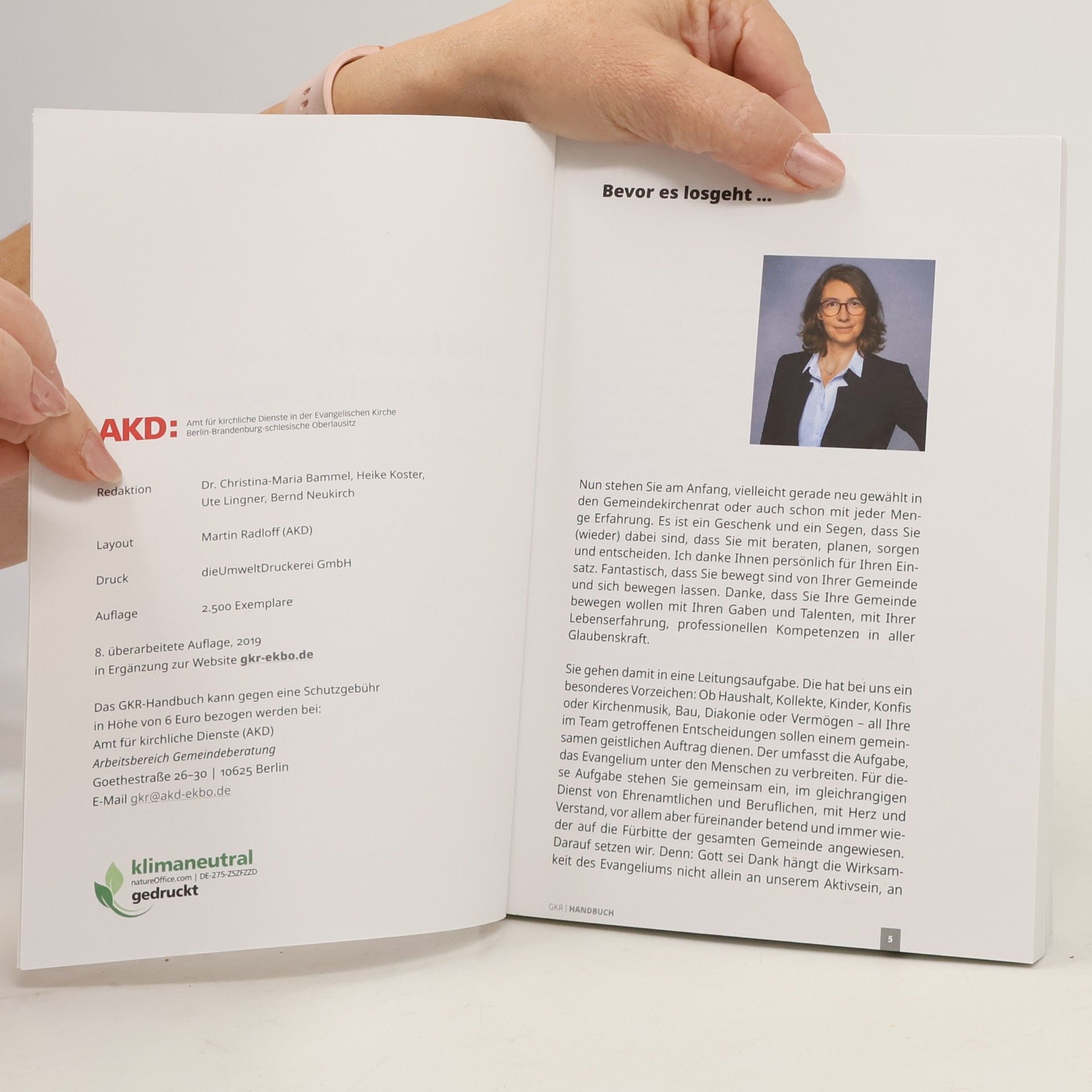 kolektiv Handbuch für den Gemeindekirchenrat 2019-2021