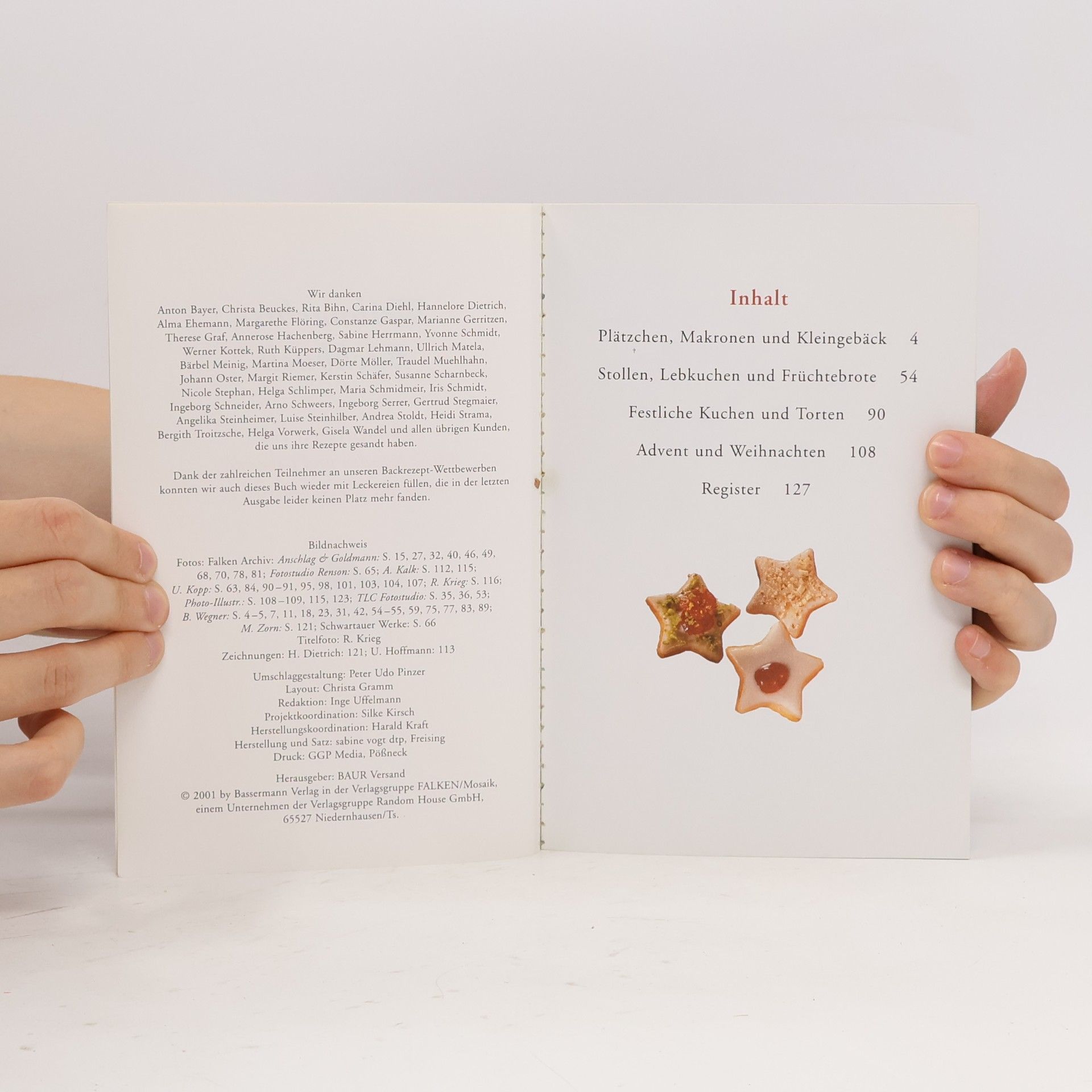 Collectif d'auteurs Weihnachts-Backbuch