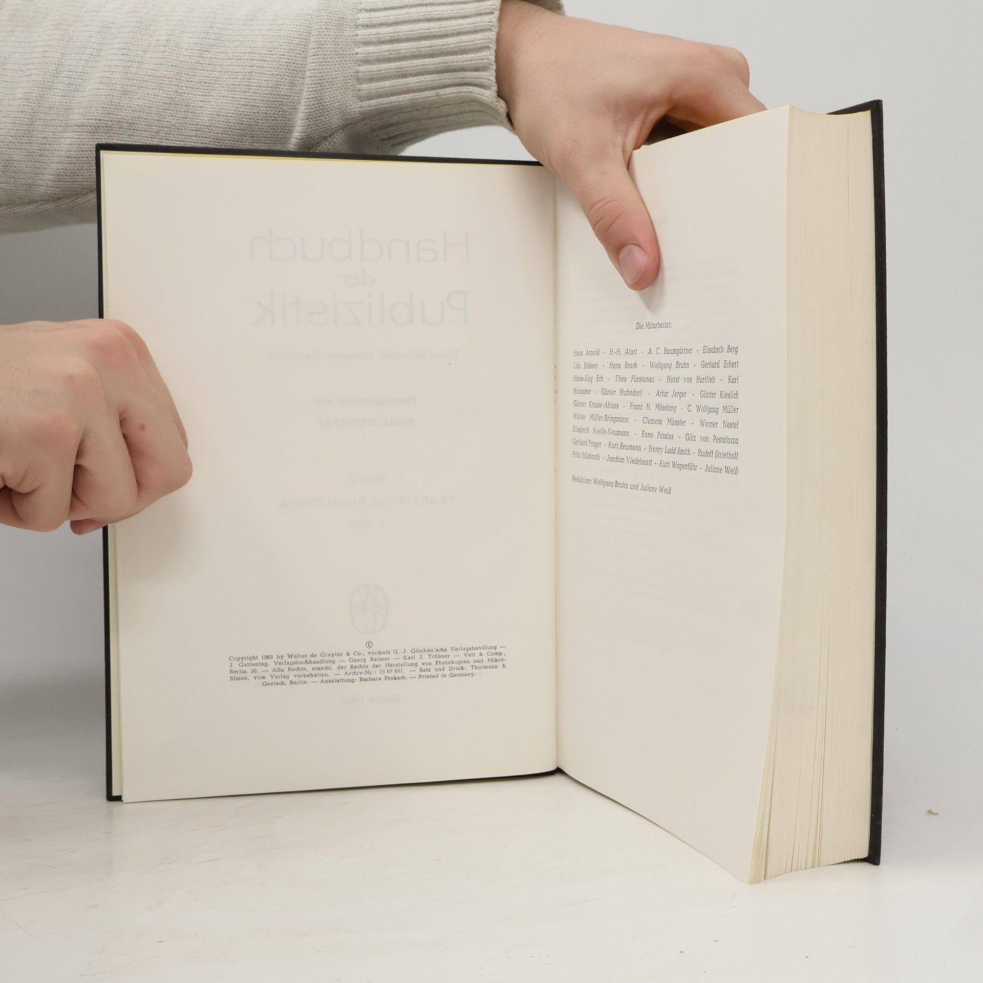 kolektiv Handbuch der Publizistik 2. Allgemeine Publizistik