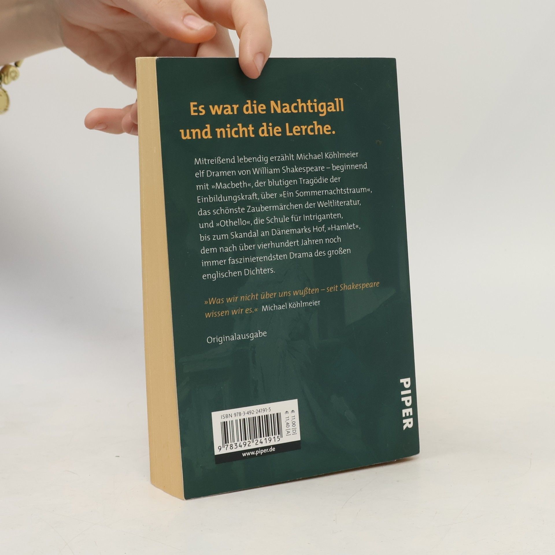 Michael Köhlmeier Shakespeare erzählt