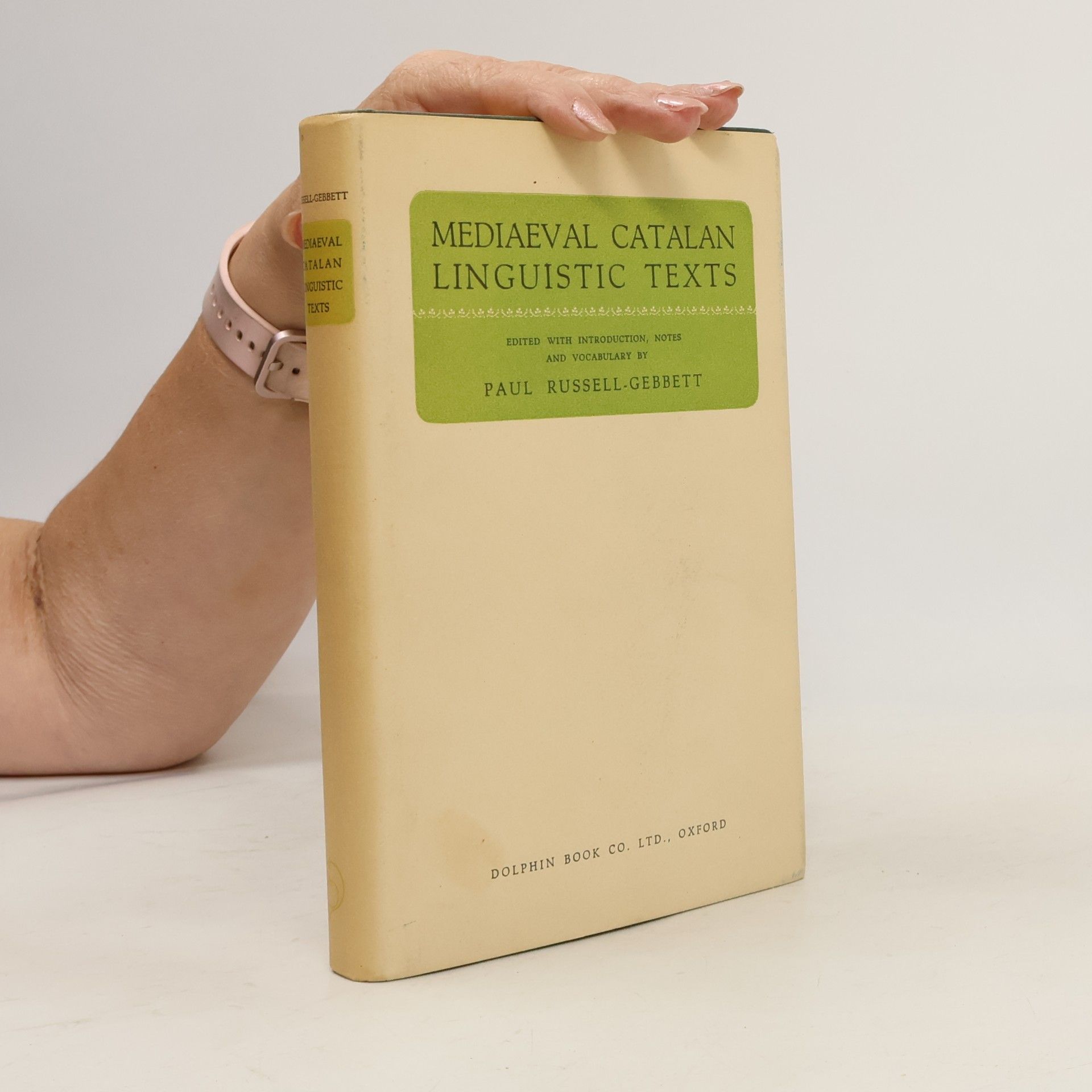 Kolektiv autorů Mediaeval Catalan linguistic texts
