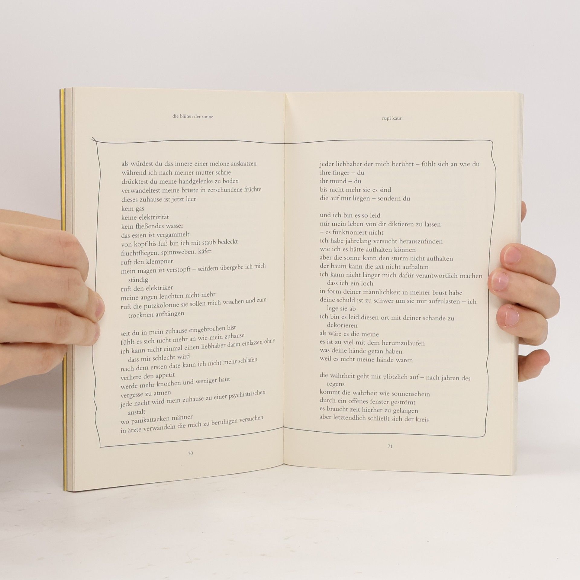 Rupi Kaur Die Blüten der Sonne