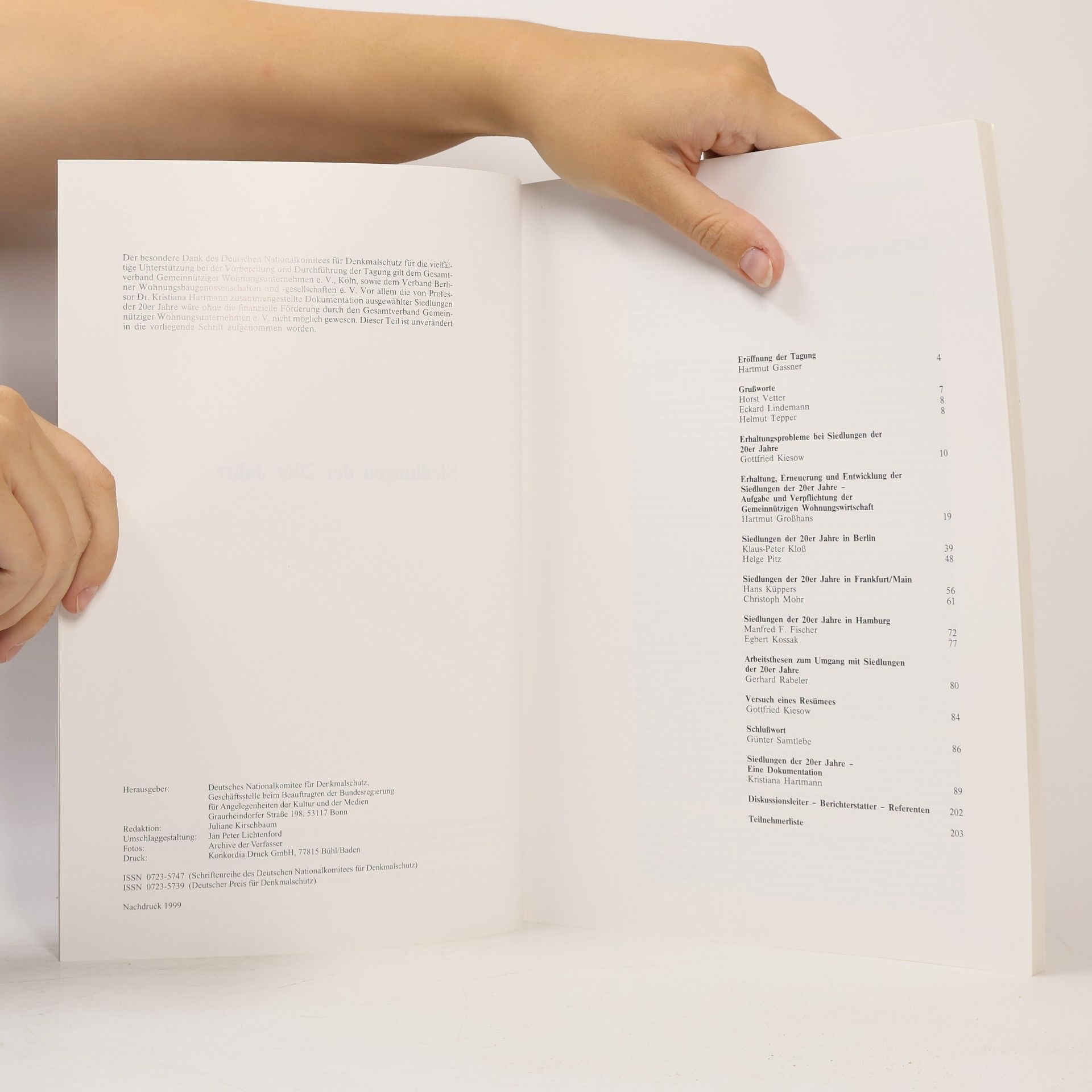 Various authors Siedlungen der 20er Jahre