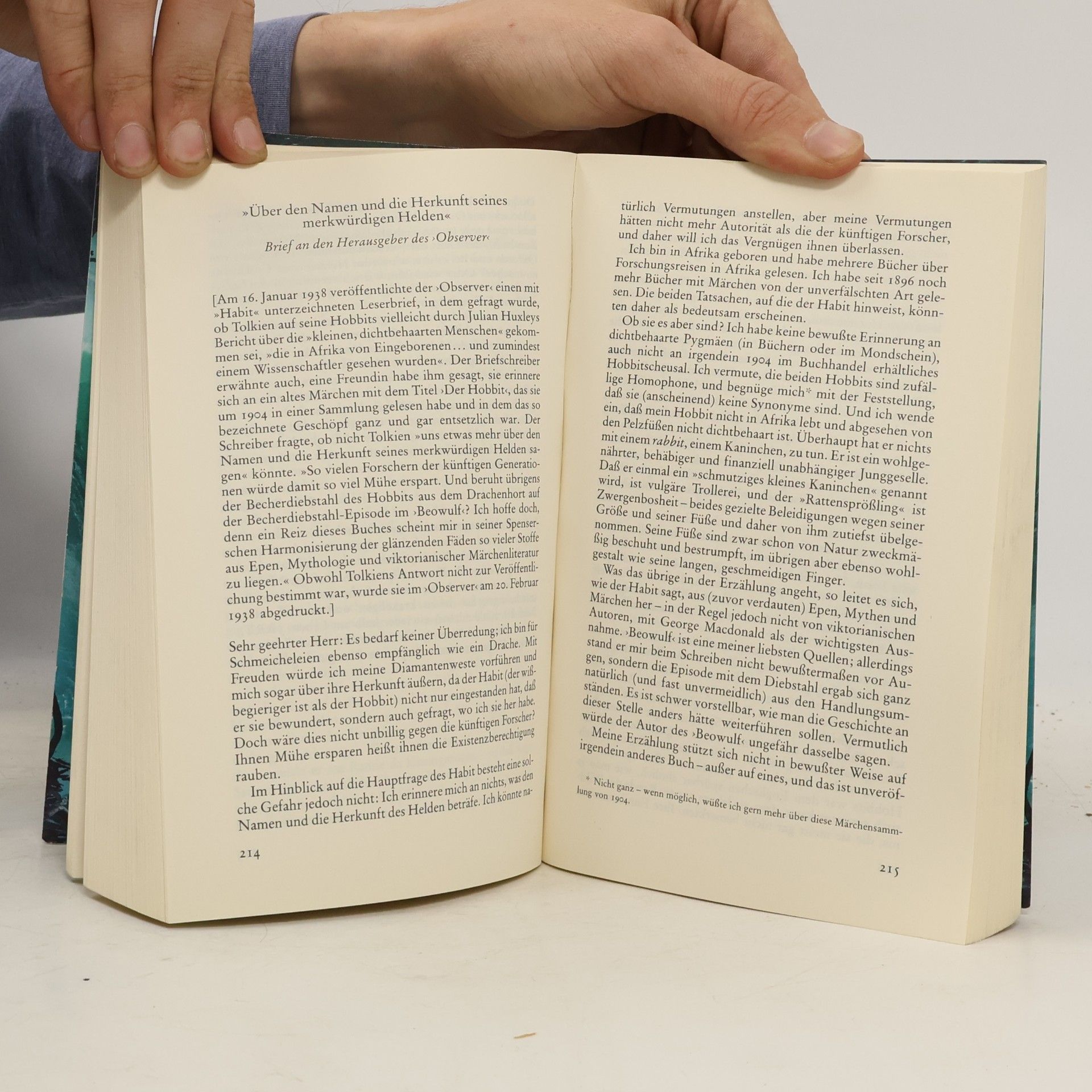 J. R. R. Tolkien Das Tolkien-Lesebuch