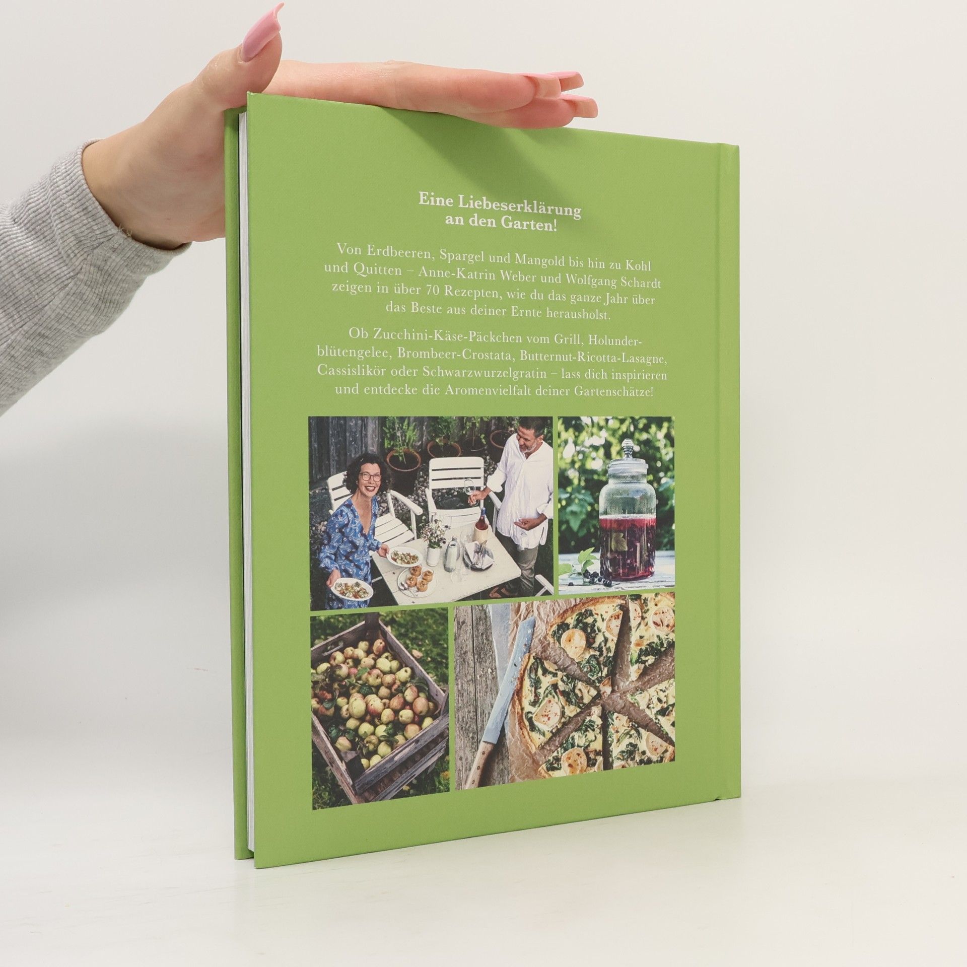 Anne-Katrin Weber Das Gartenkochbuch