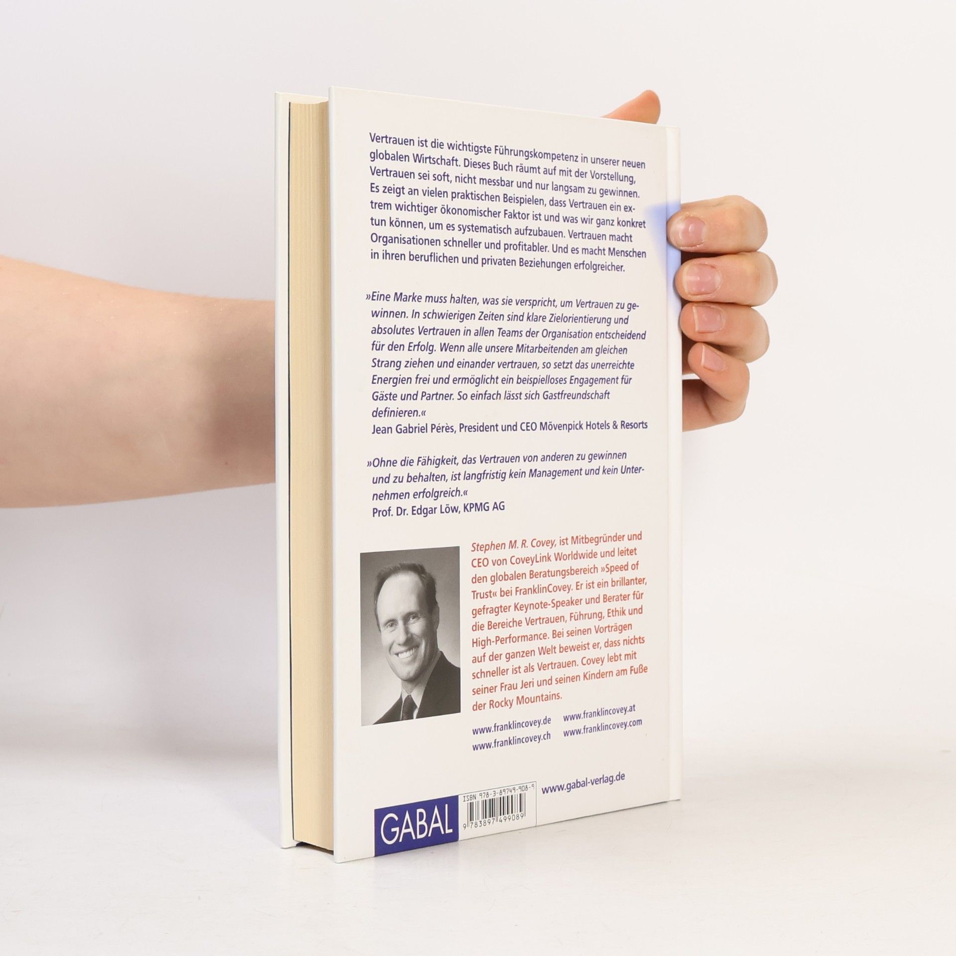Stephen M. R. Covey Schnelligkeit durch Vertrauen
