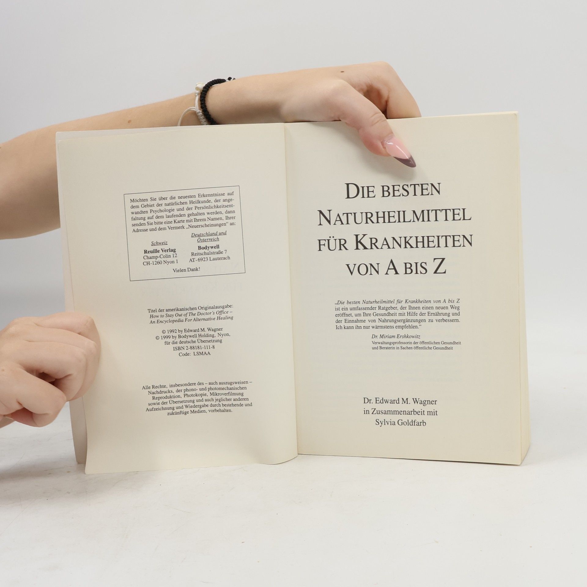Edward M. Wagner Die besten Naturheilmittel für Krankheiten von A bis Z