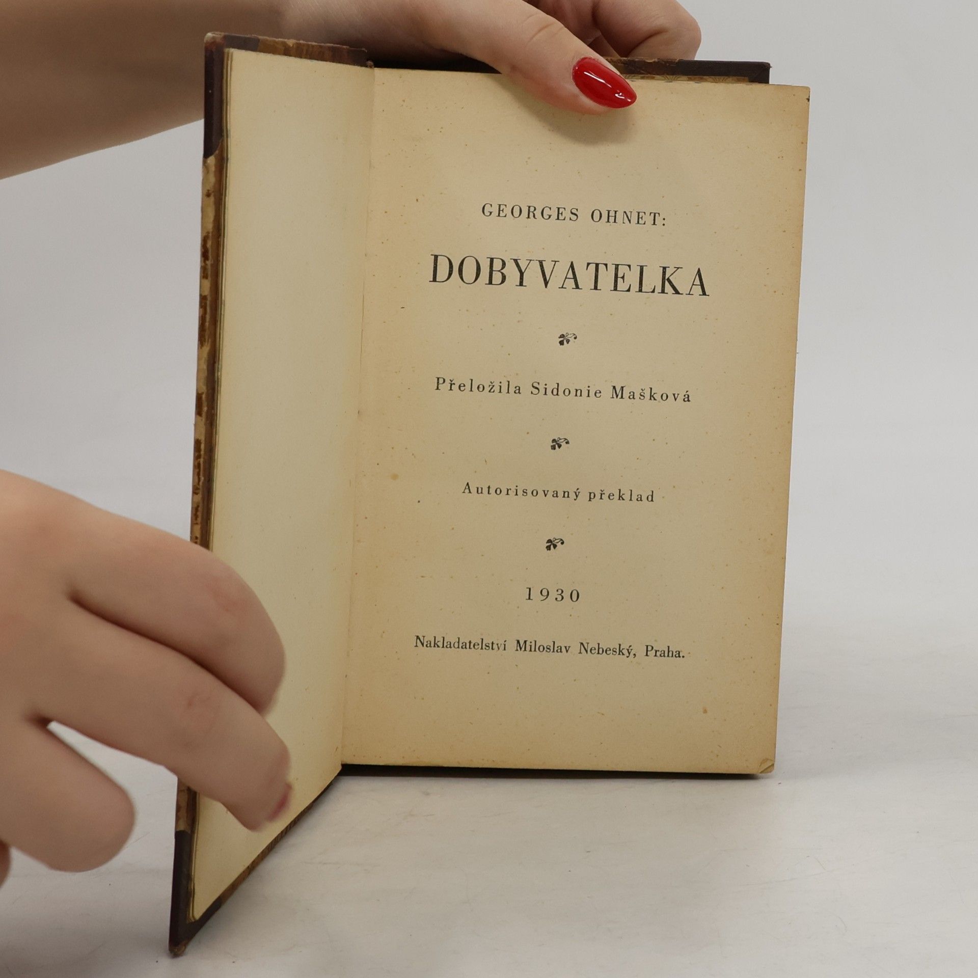 Georges Ohnet Dobyvatelka