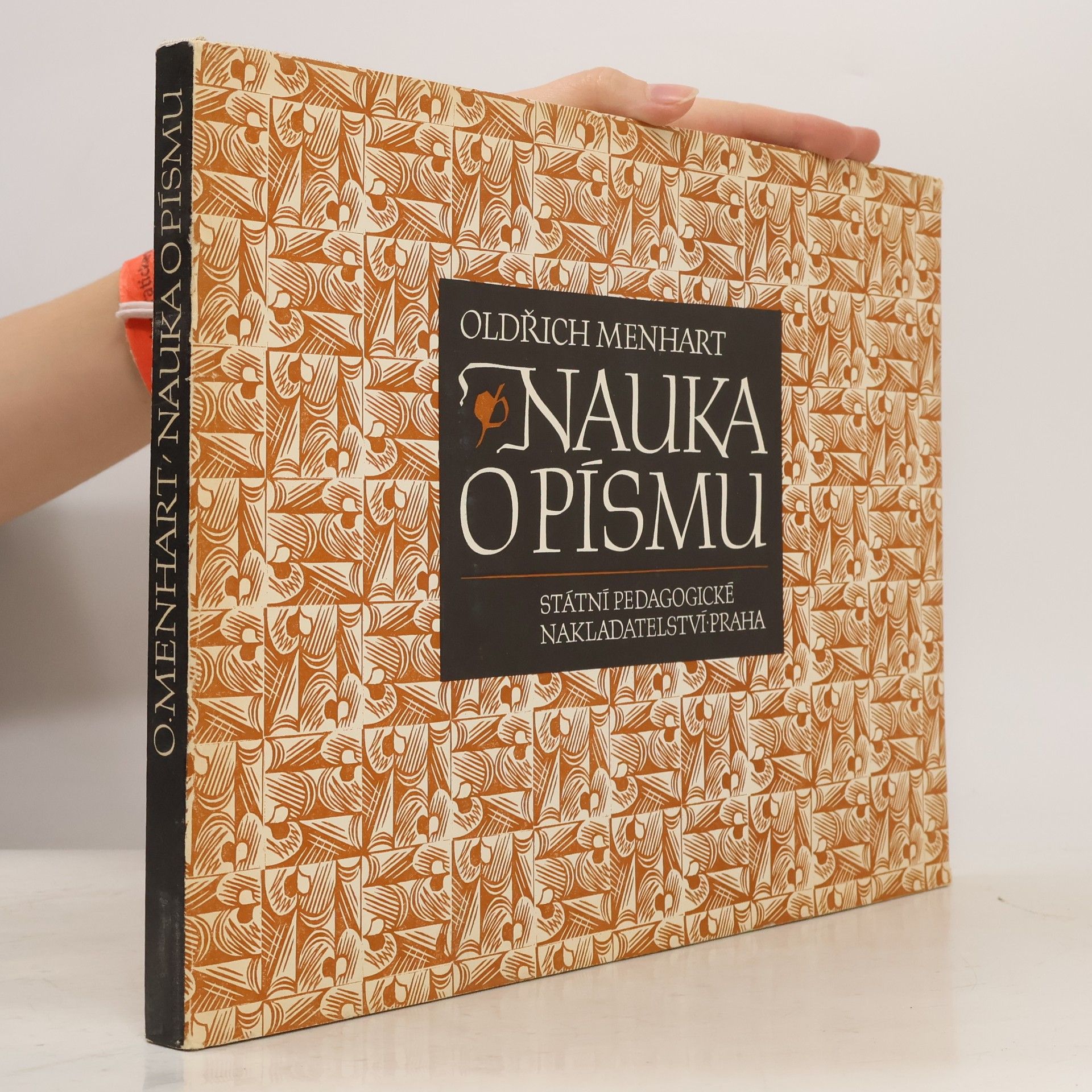 Oldřich Menhart Nauka o písmu