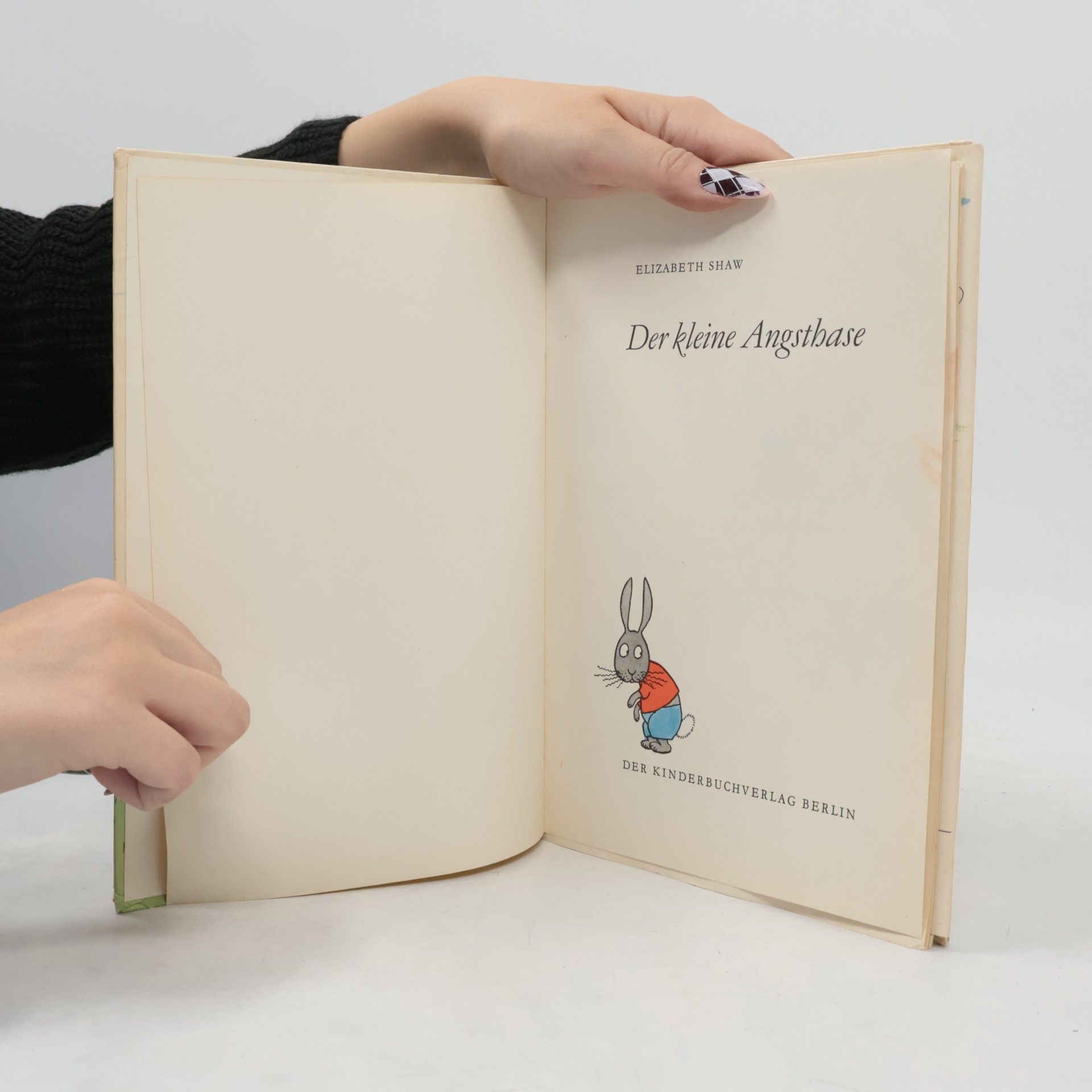 Elizabeth Shaw Der kleine Angsthase