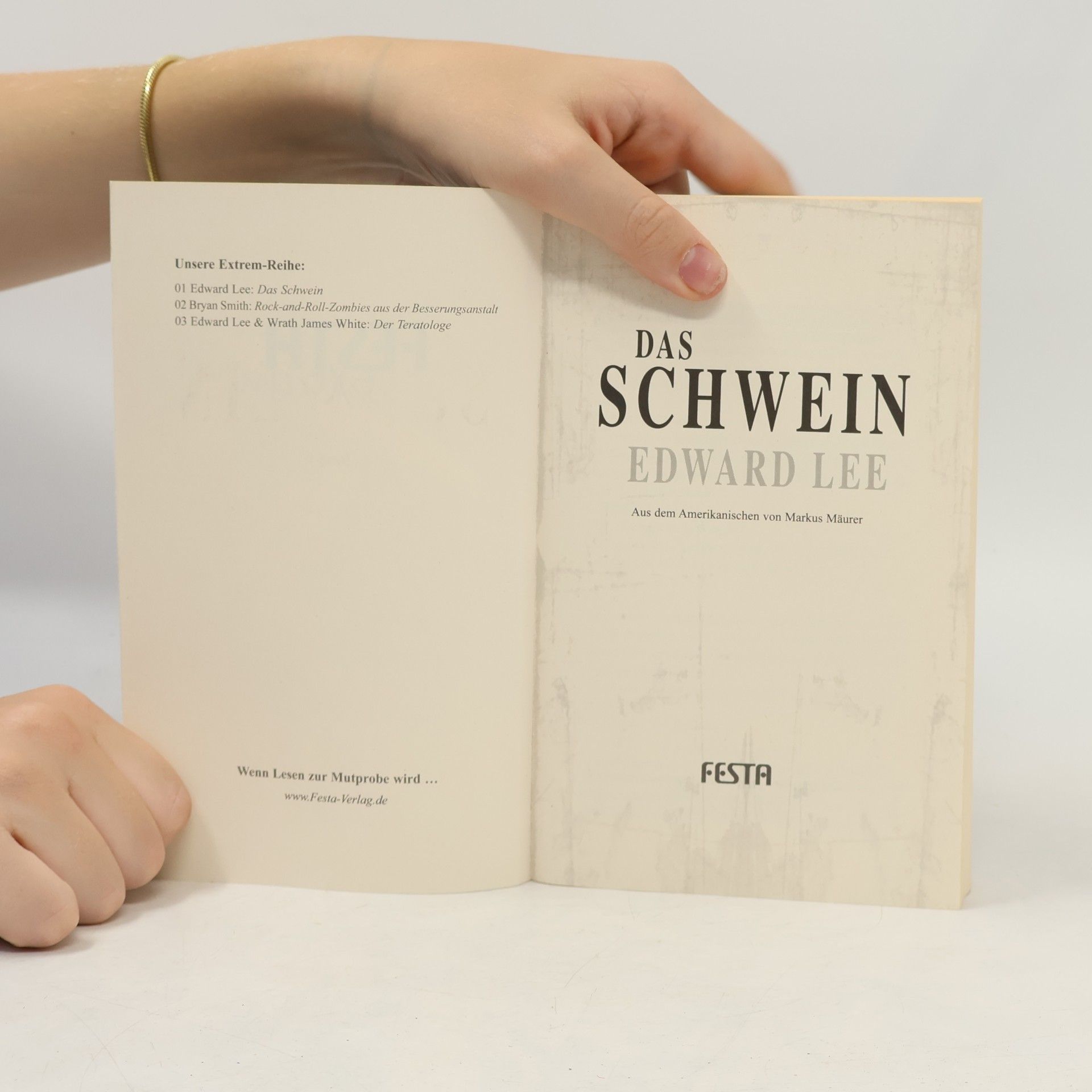 Edward Lee Das Schwein