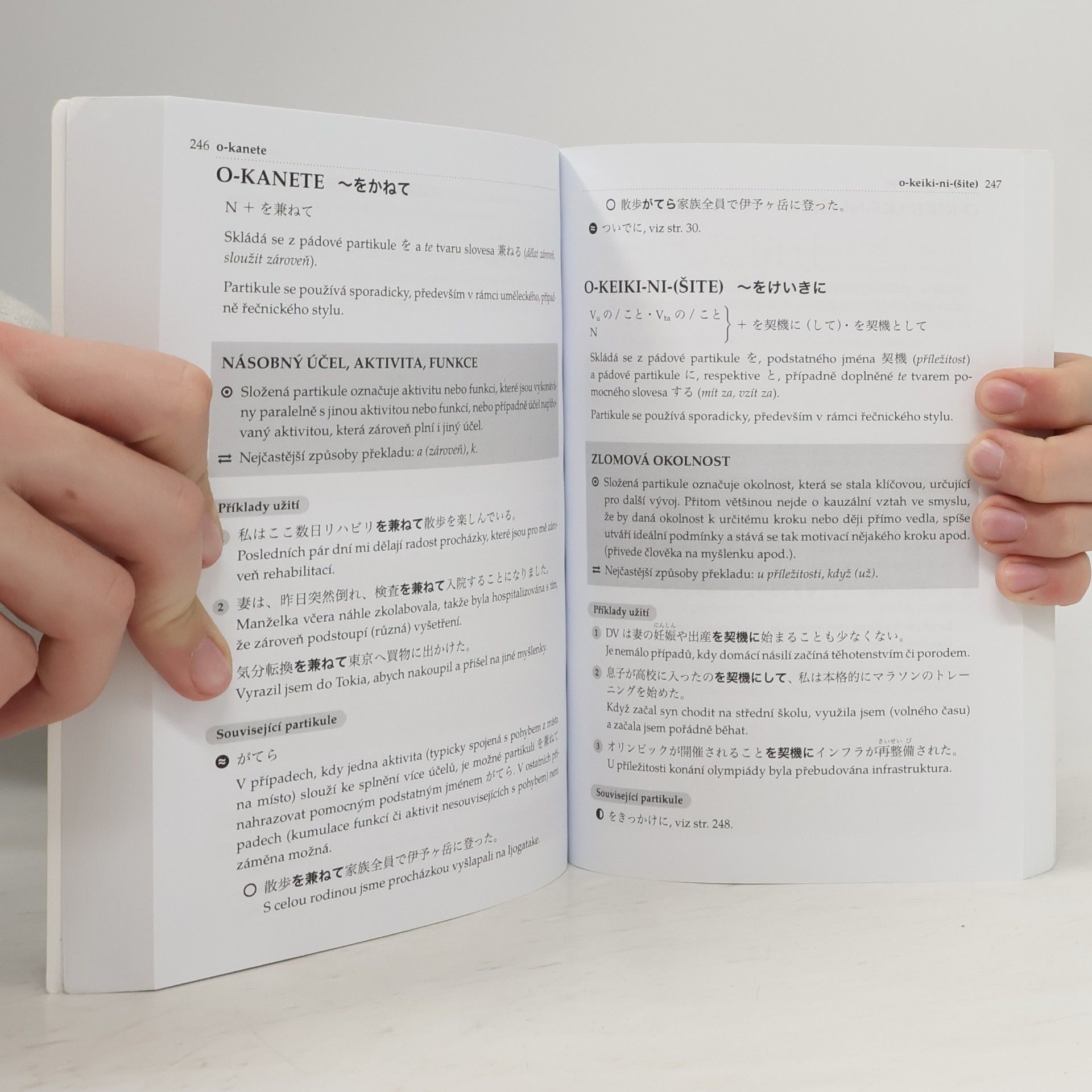 Harumi Yamada Japonské složené partikule v příkladech a srovnání