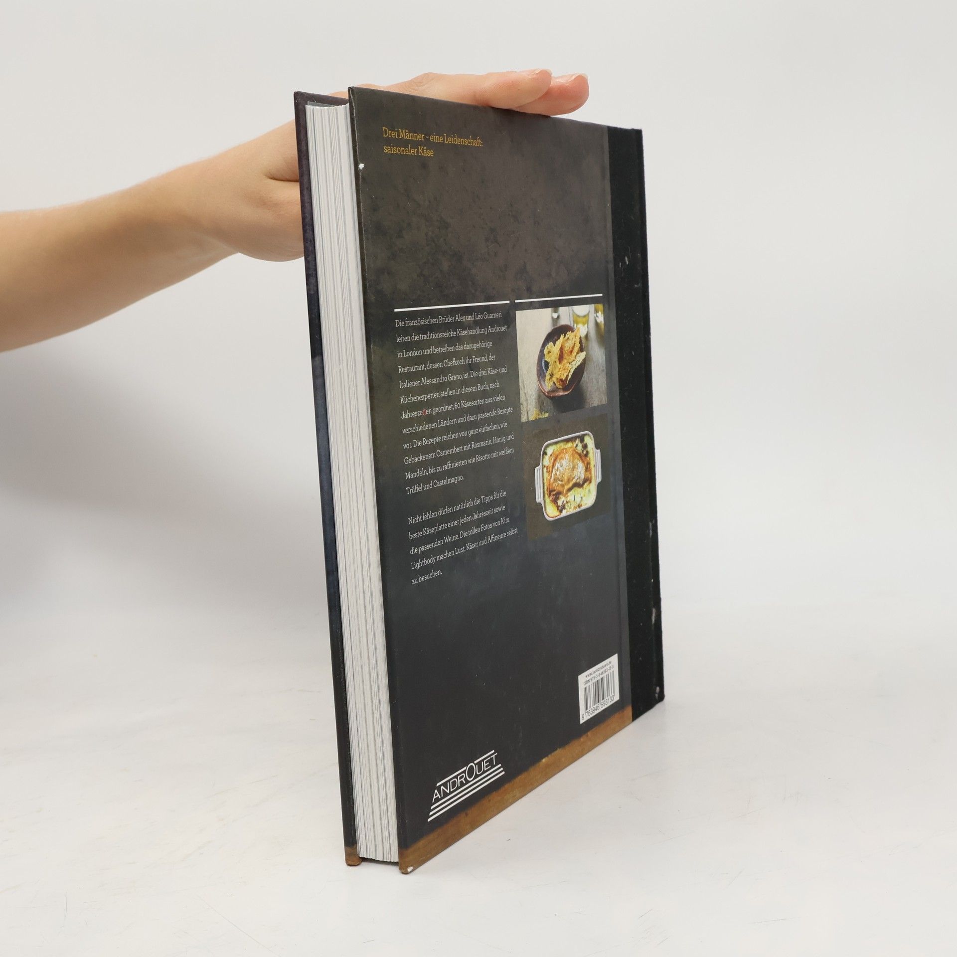 Alex Guarneri Käse - das saisonale Kochbuch