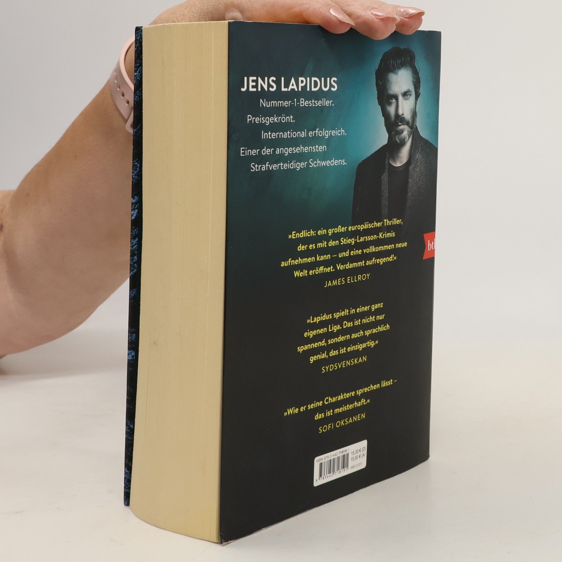 Jens Lapidus Schweigepflicht
