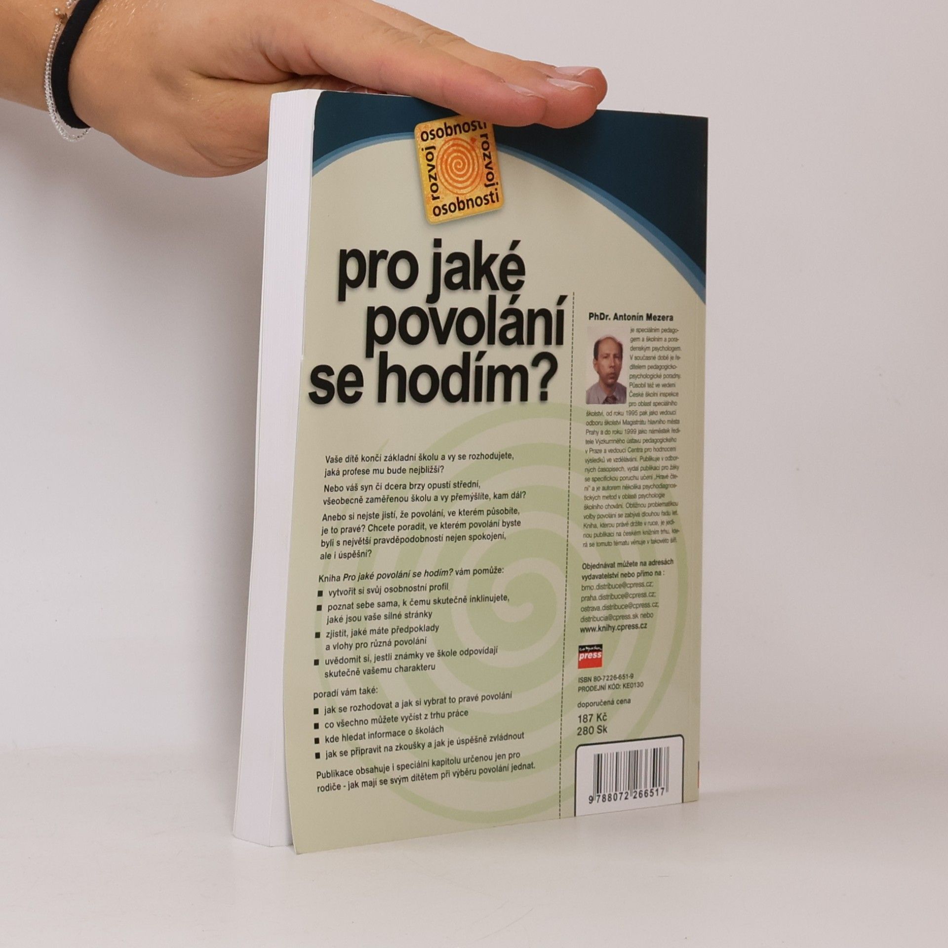 Antonín Mezera Pro jaké povolání se hodím?