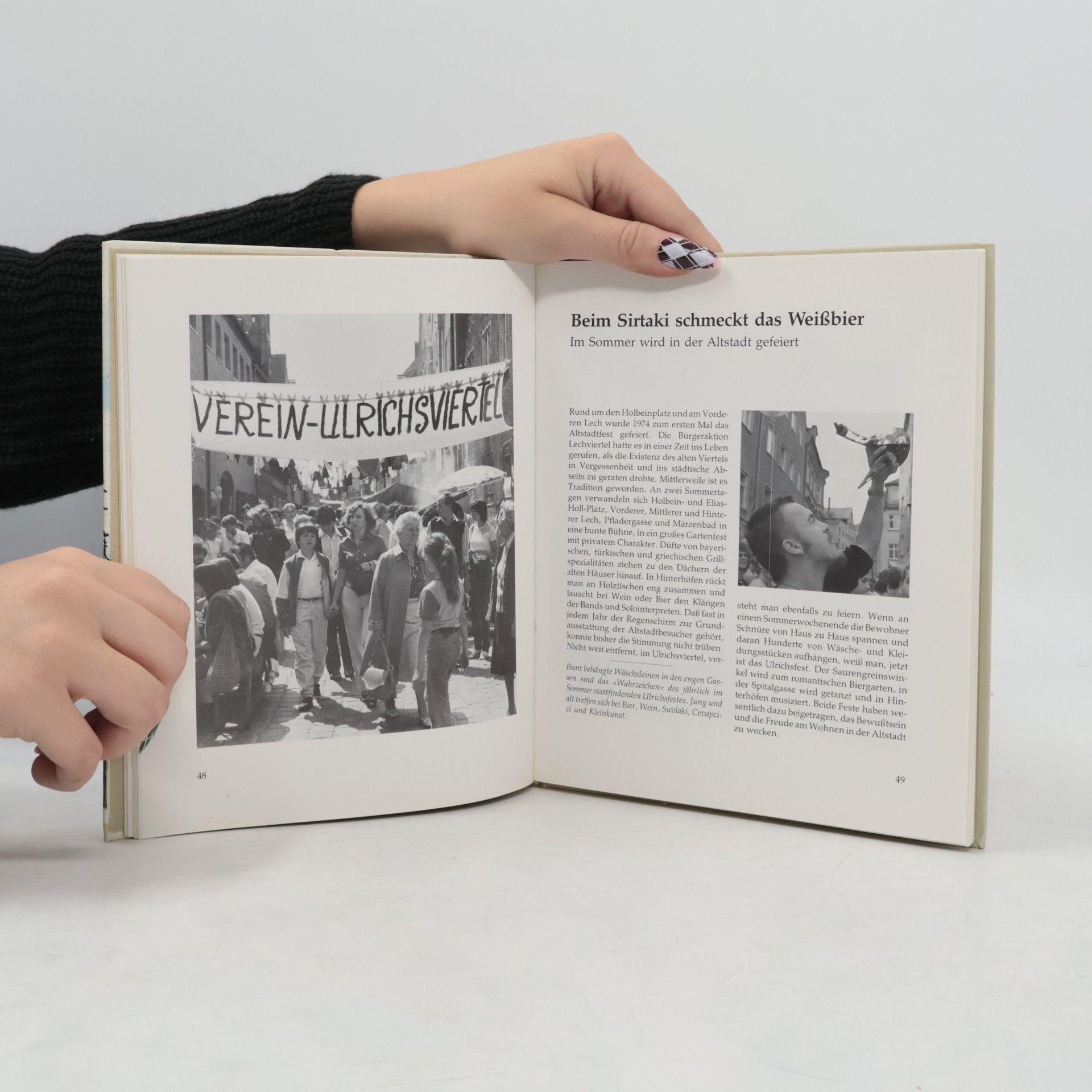 Roswitha Mitulla Spaziergang durch Alt-Augsburg