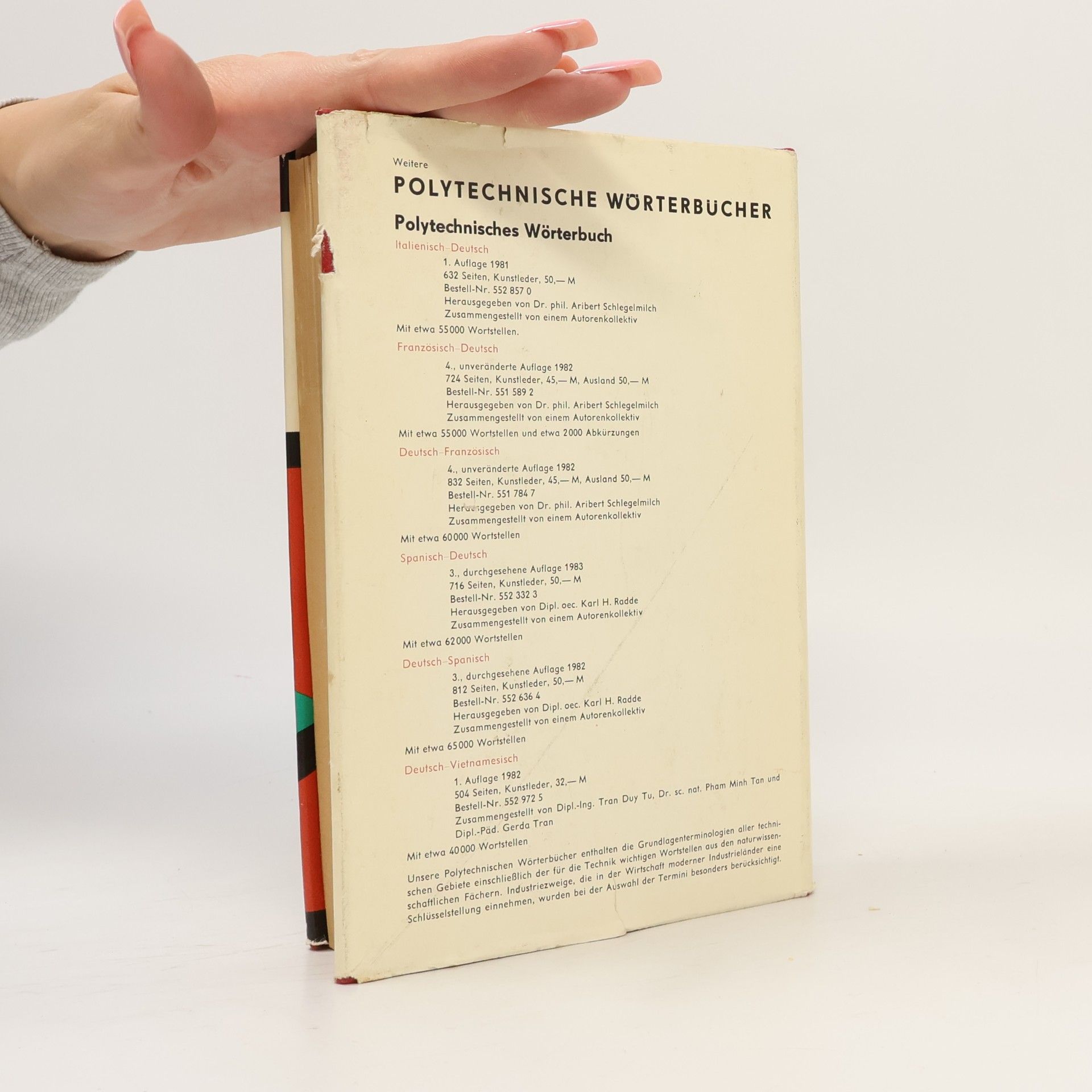 Horst Görner Kleines polytechnisches Wörterbuch