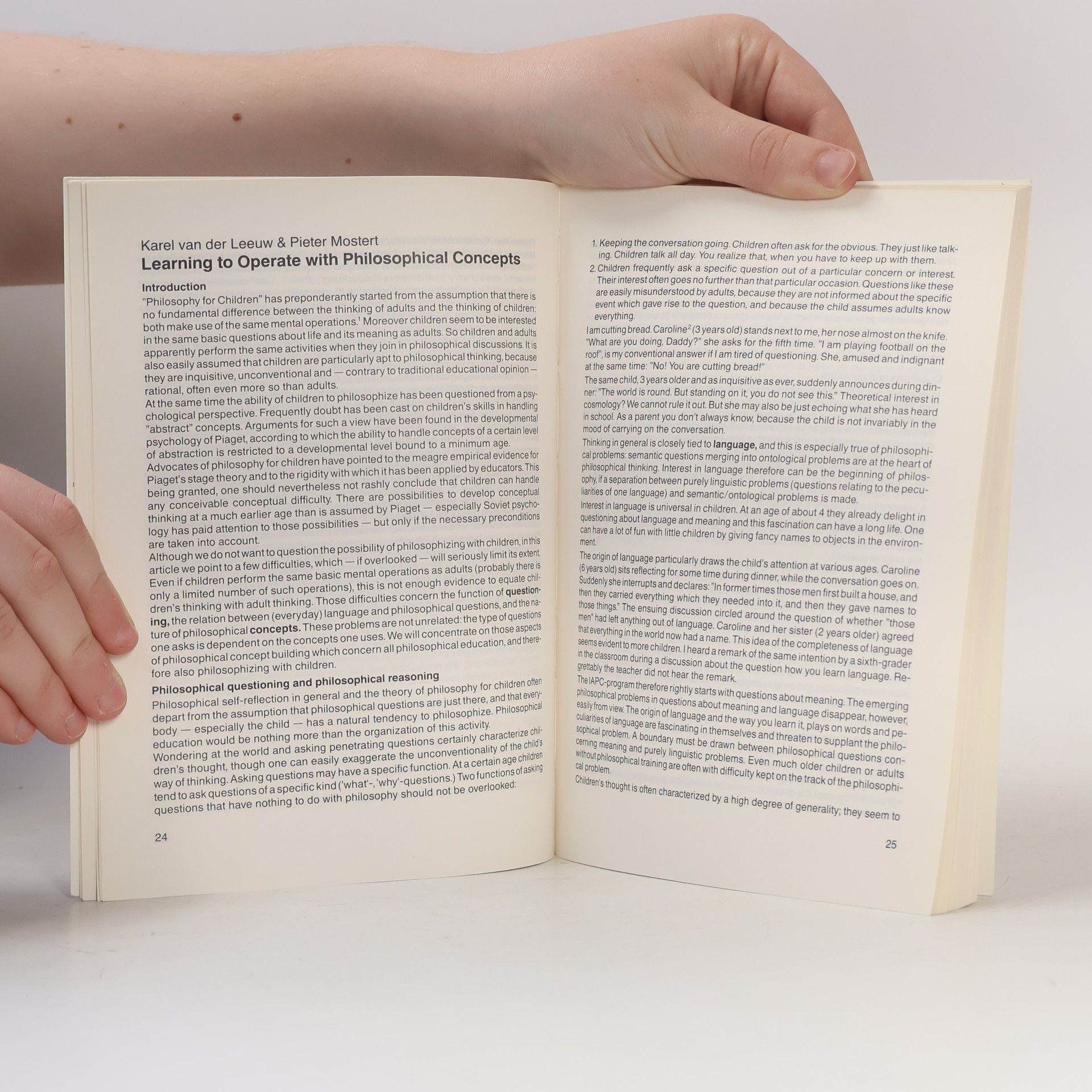 Walter Lang Wenn Kinder philosophieren. Philosophy and Children