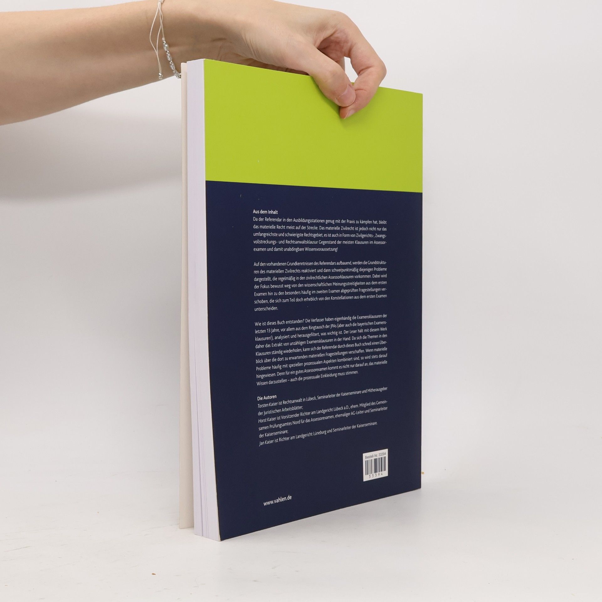 Autorenkollektiv Materielles Zivilrecht im Assessorexamen