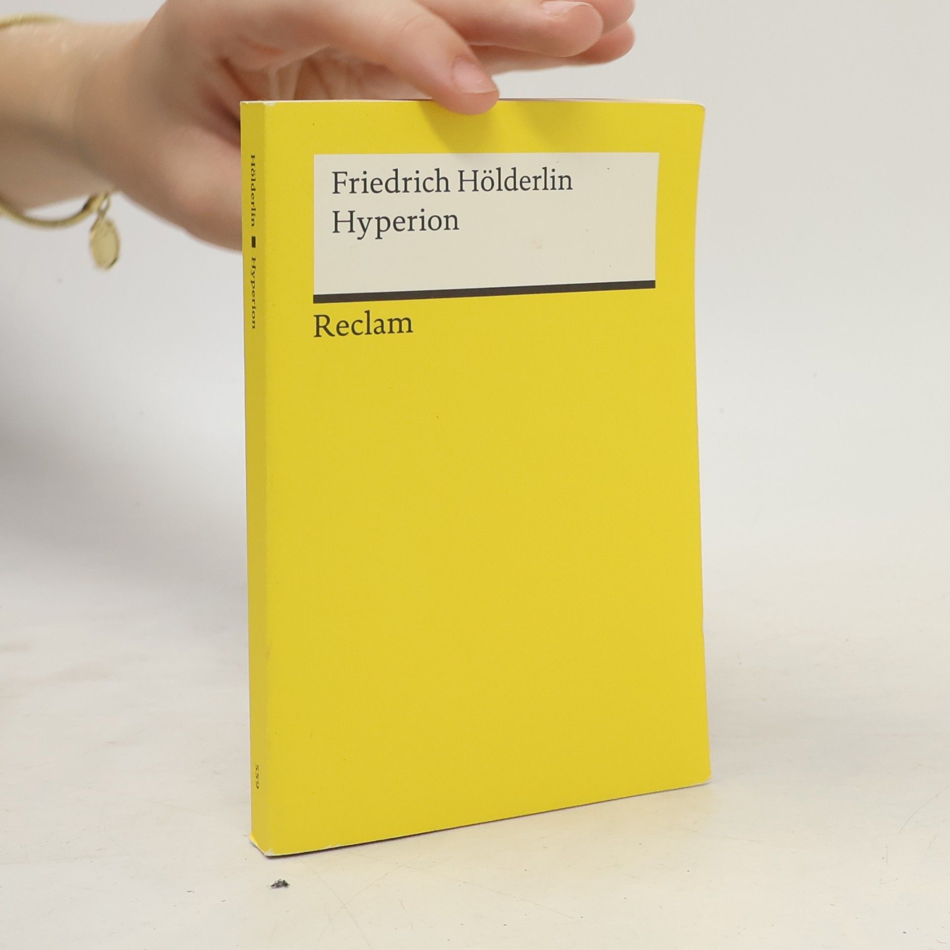 Friedrich Hölderlin Hyperion oder der Eremit in Griechenland
