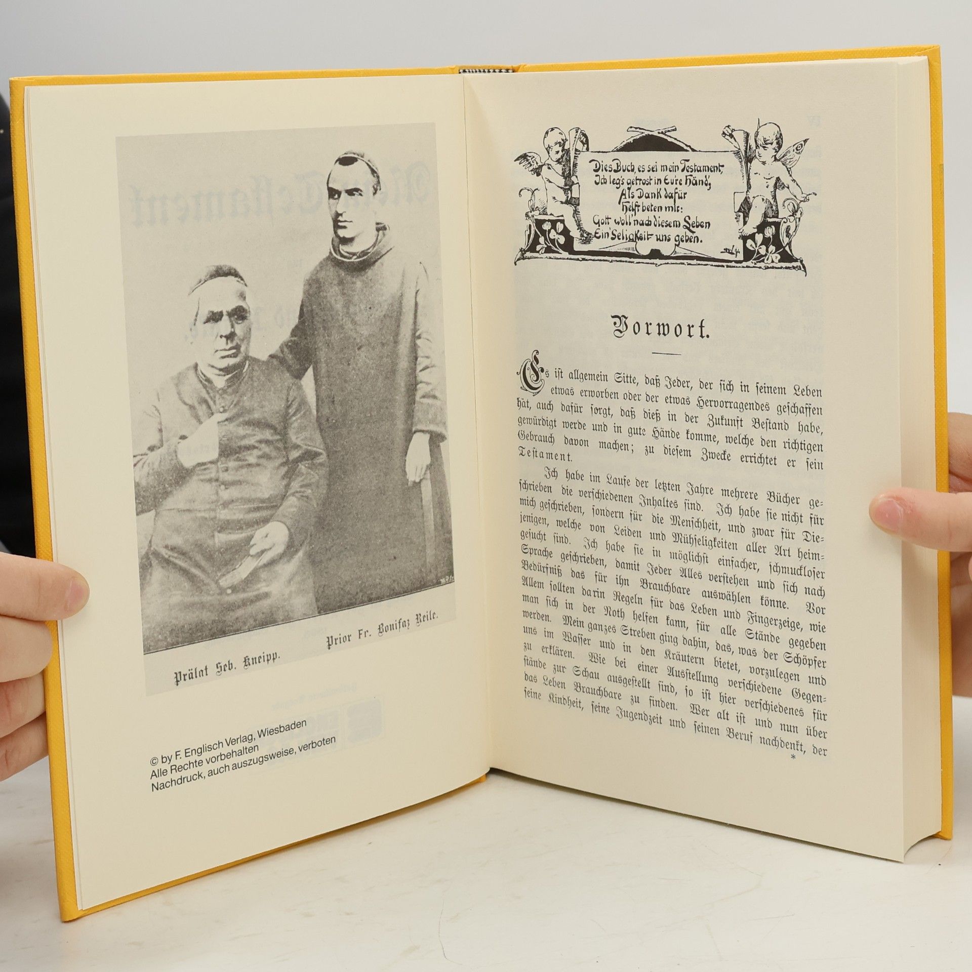 Sebastian Kneipp Mein Testament für Gesunde und Kranke