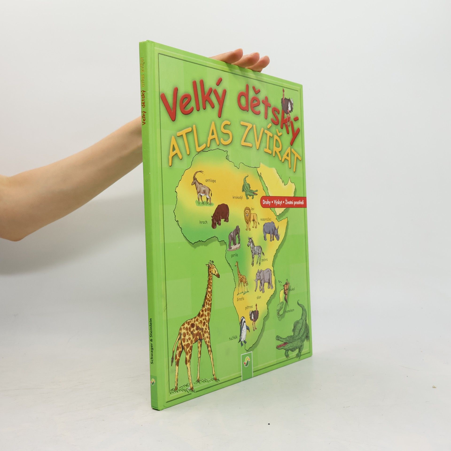 Autorenkollektiv Velký dětský atlas zvířat