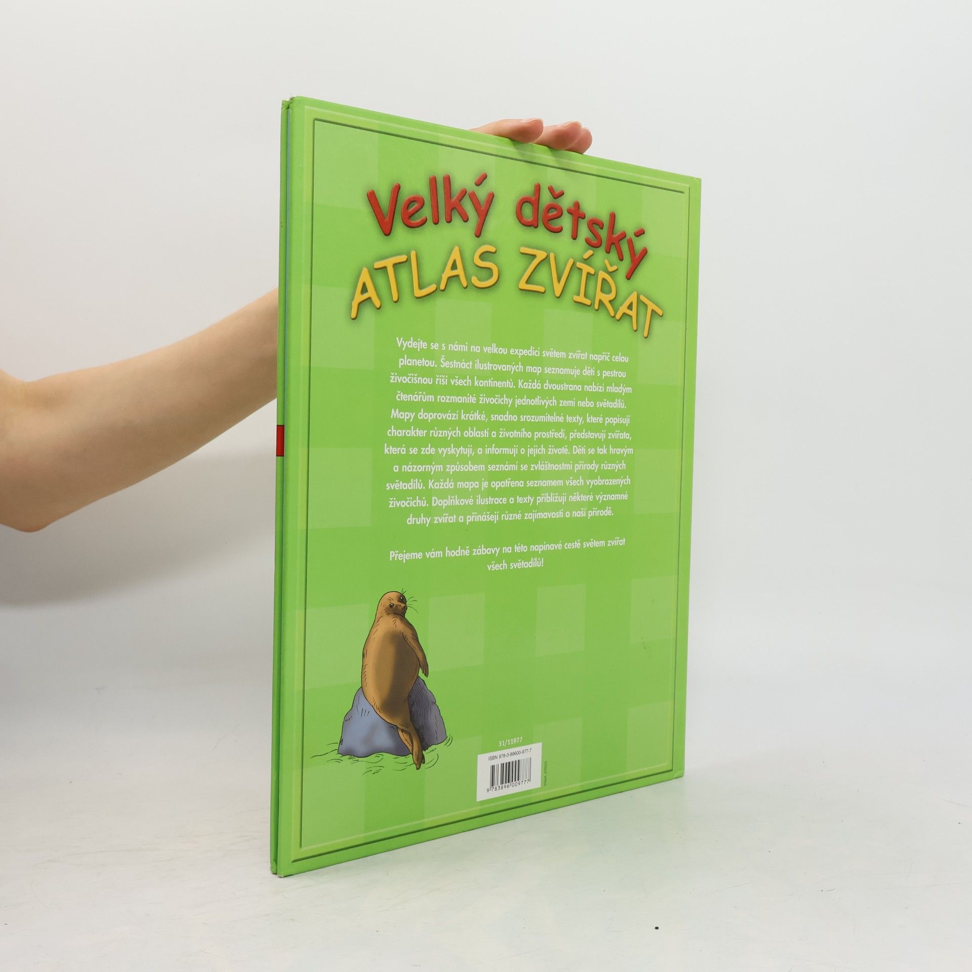 Autorenkollektiv Velký dětský atlas zvířat