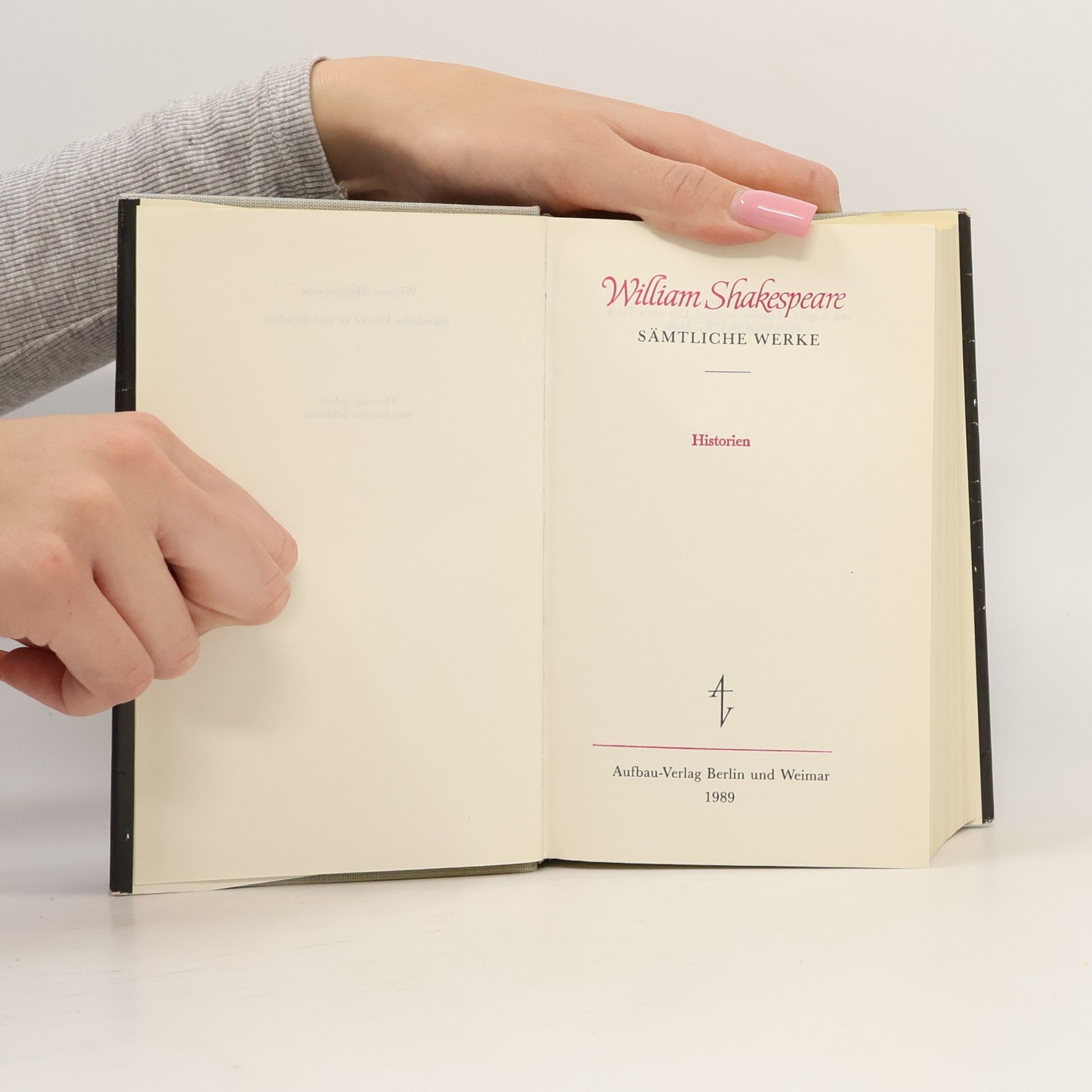 William Shakespeare Sämtliche Werke 3