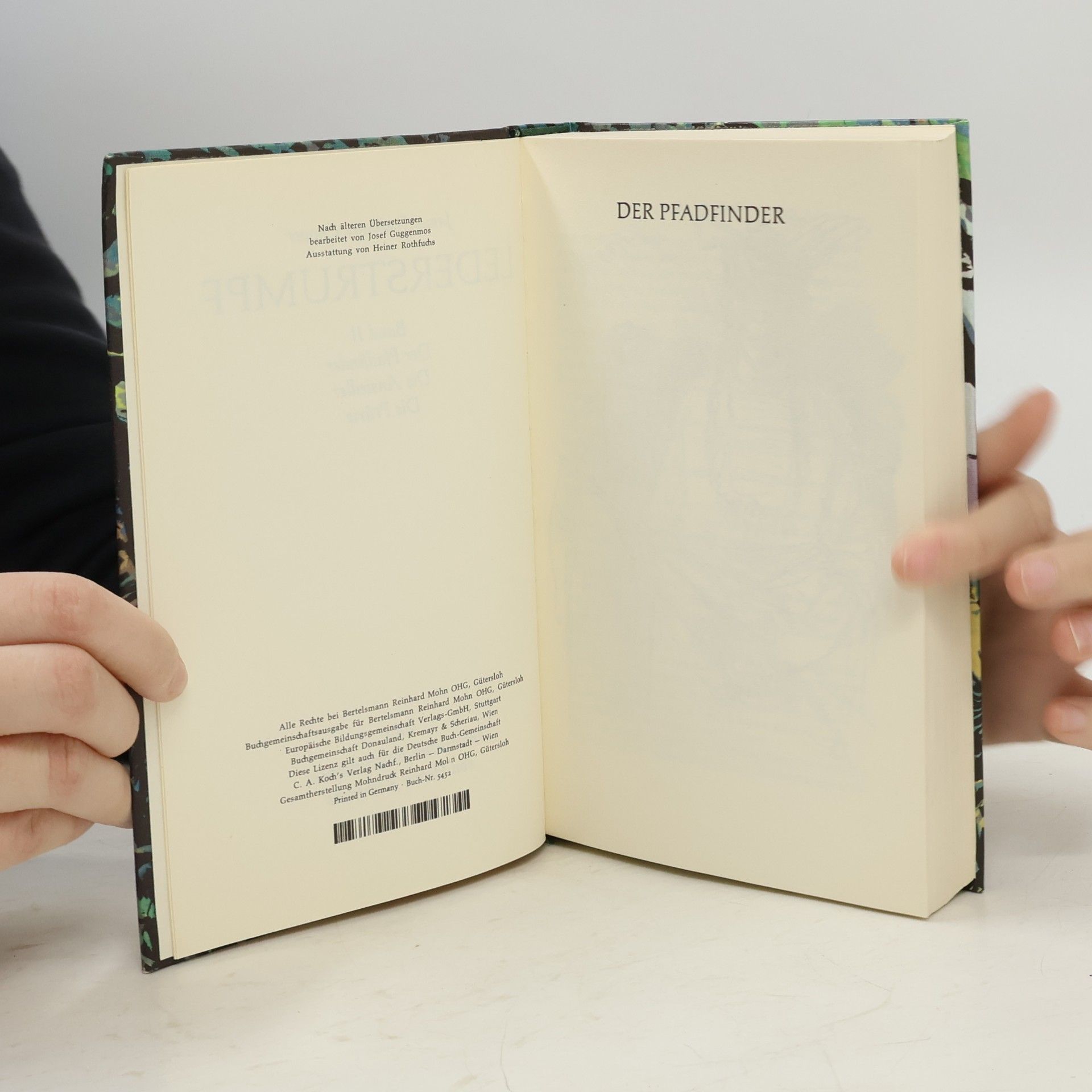 James Fenimore Cooper Lederstrumpf 2. Der Pfadfinder. Die Ansiedler. Die Prärie