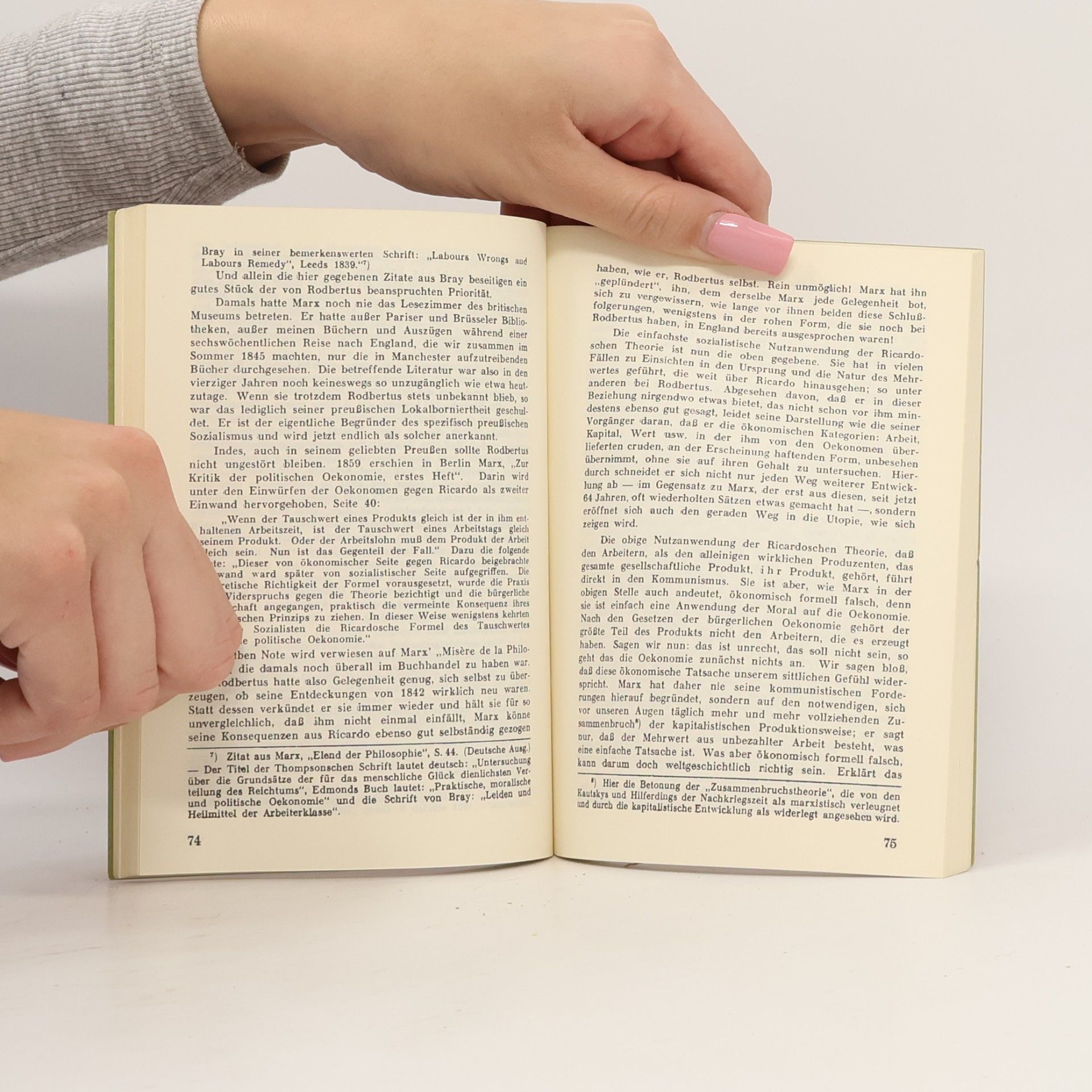Friedrich Engels Kleine ökonomische Schriften