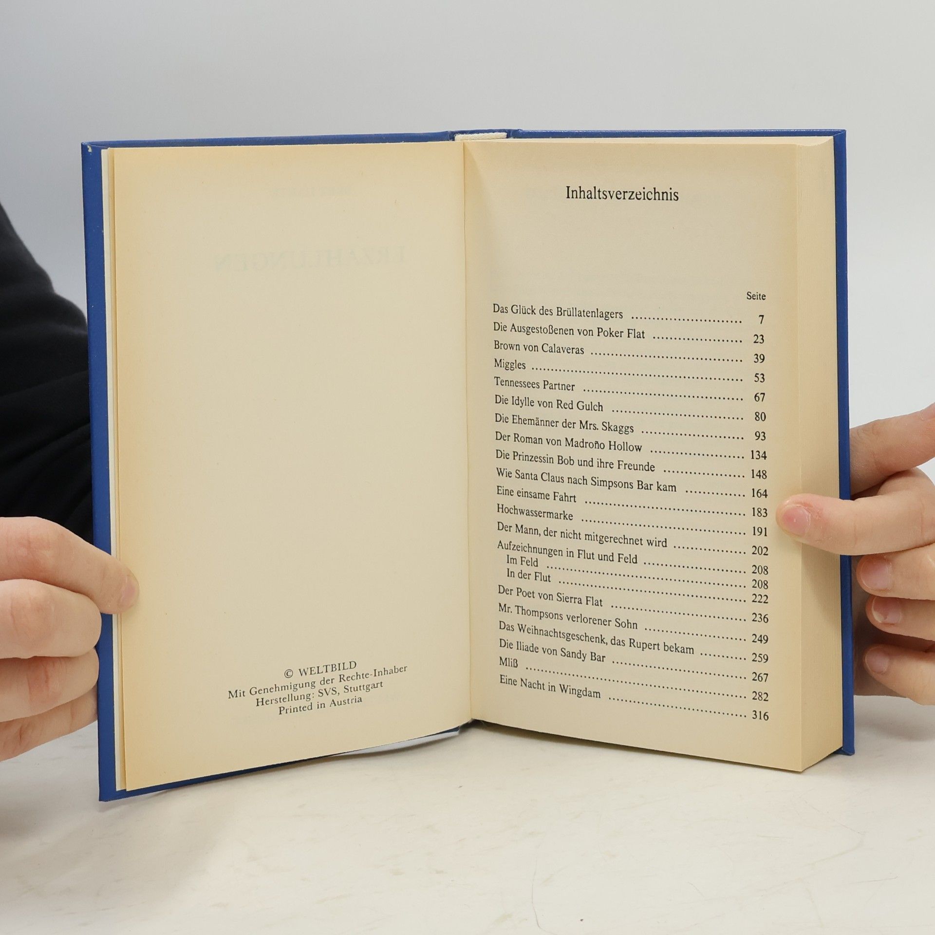 Bret Harte Erzählungen