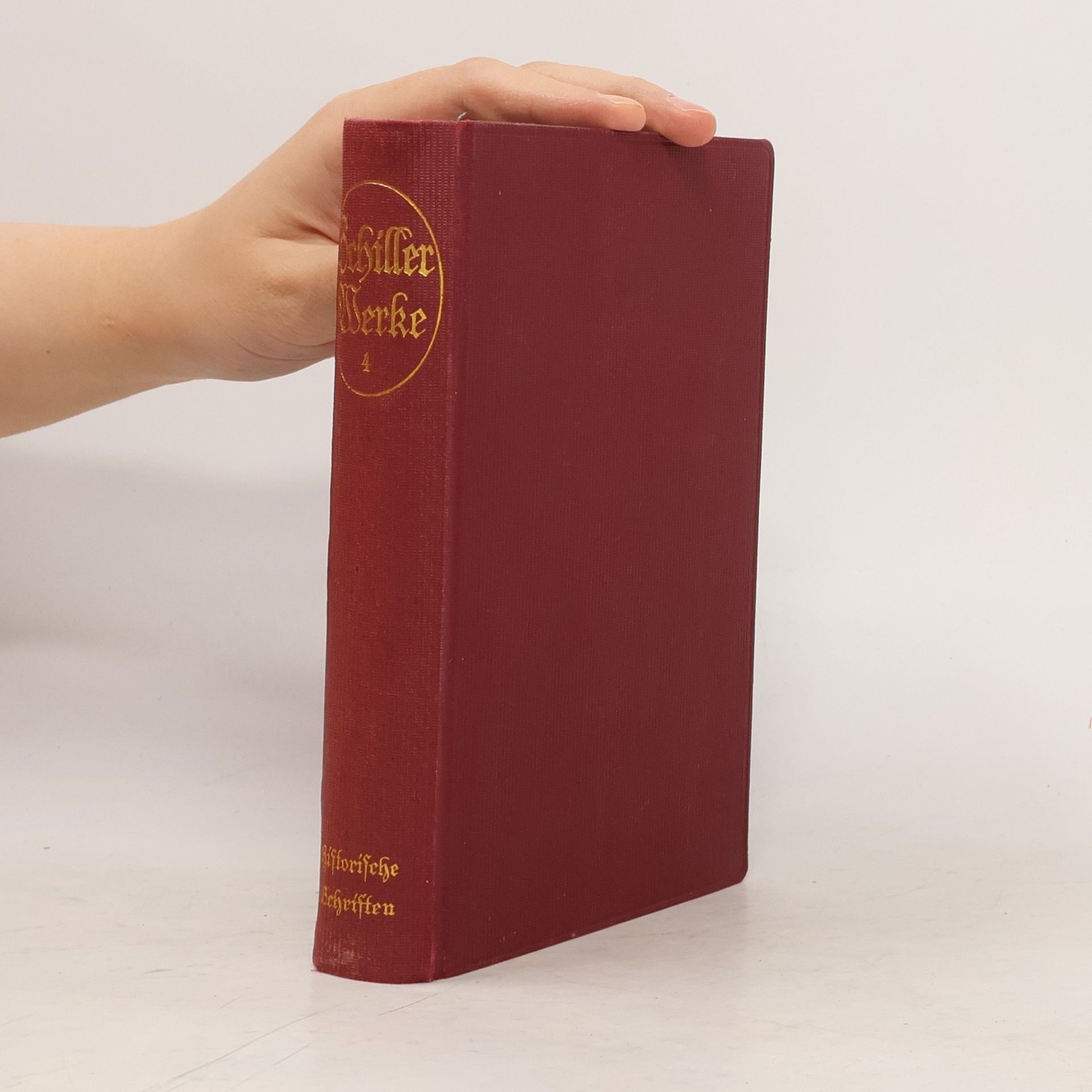 Friedrich Schiller Schiller Werke 4