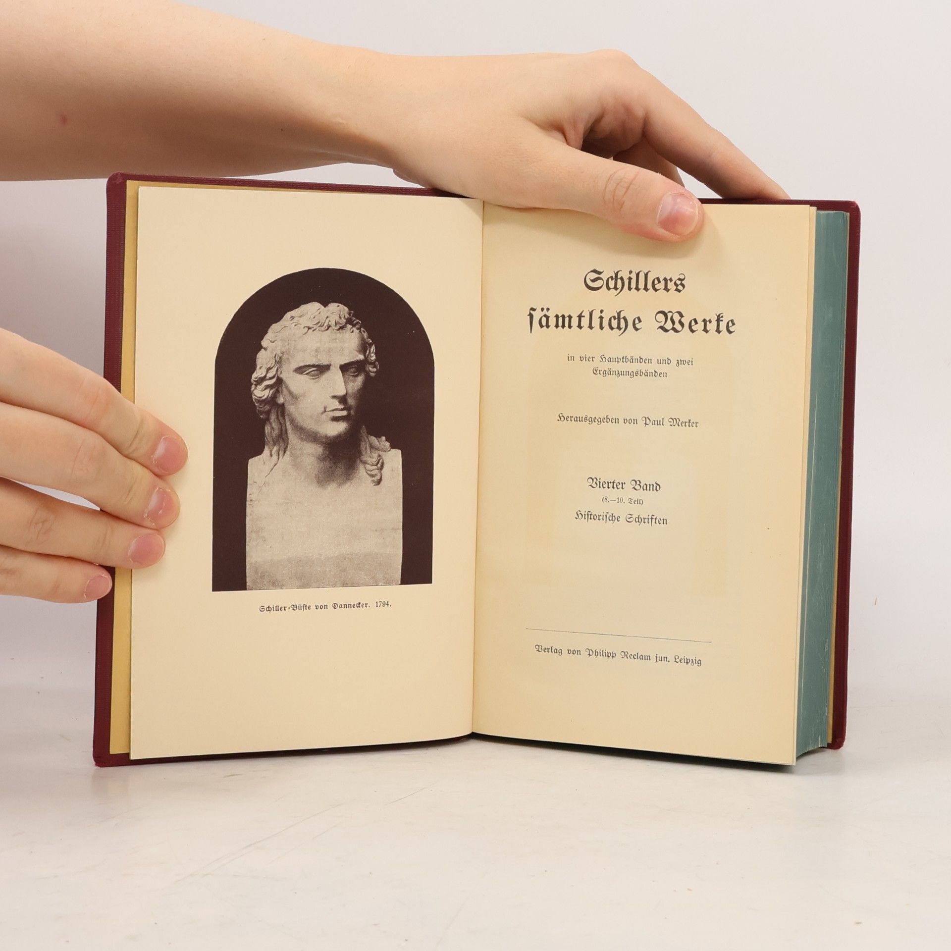 Friedrich Schiller Schiller Werke 4