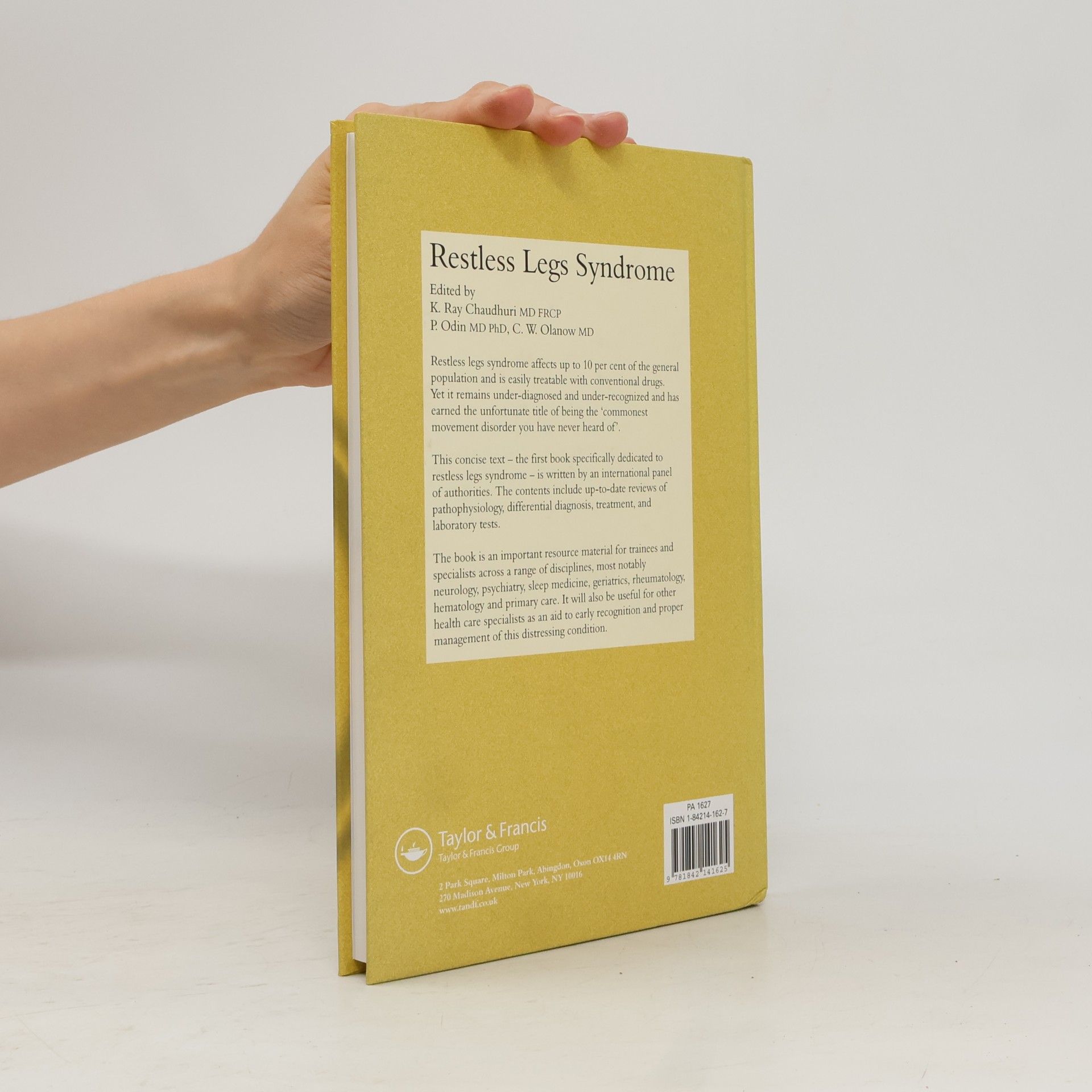 K. Ray Chaudhuri Restless Legs Syndrome