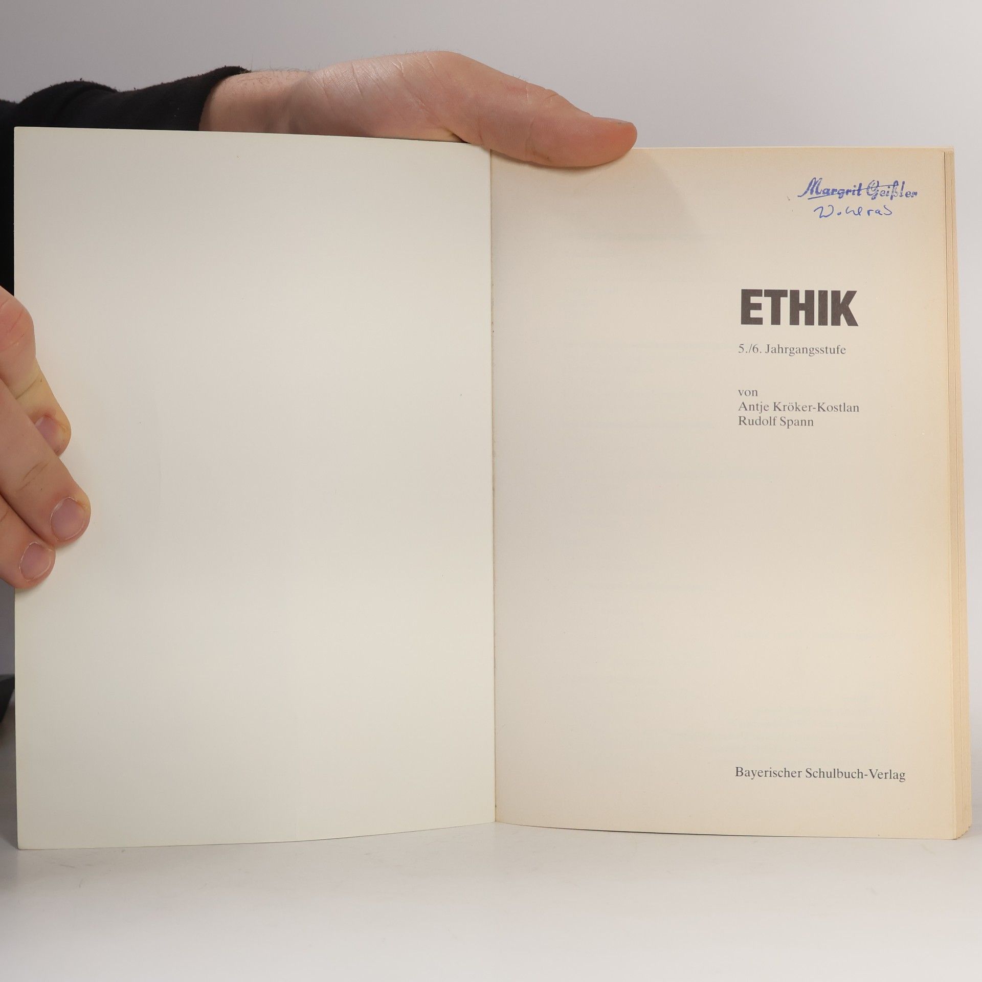 Antje Kröker-Kostlan Ethik