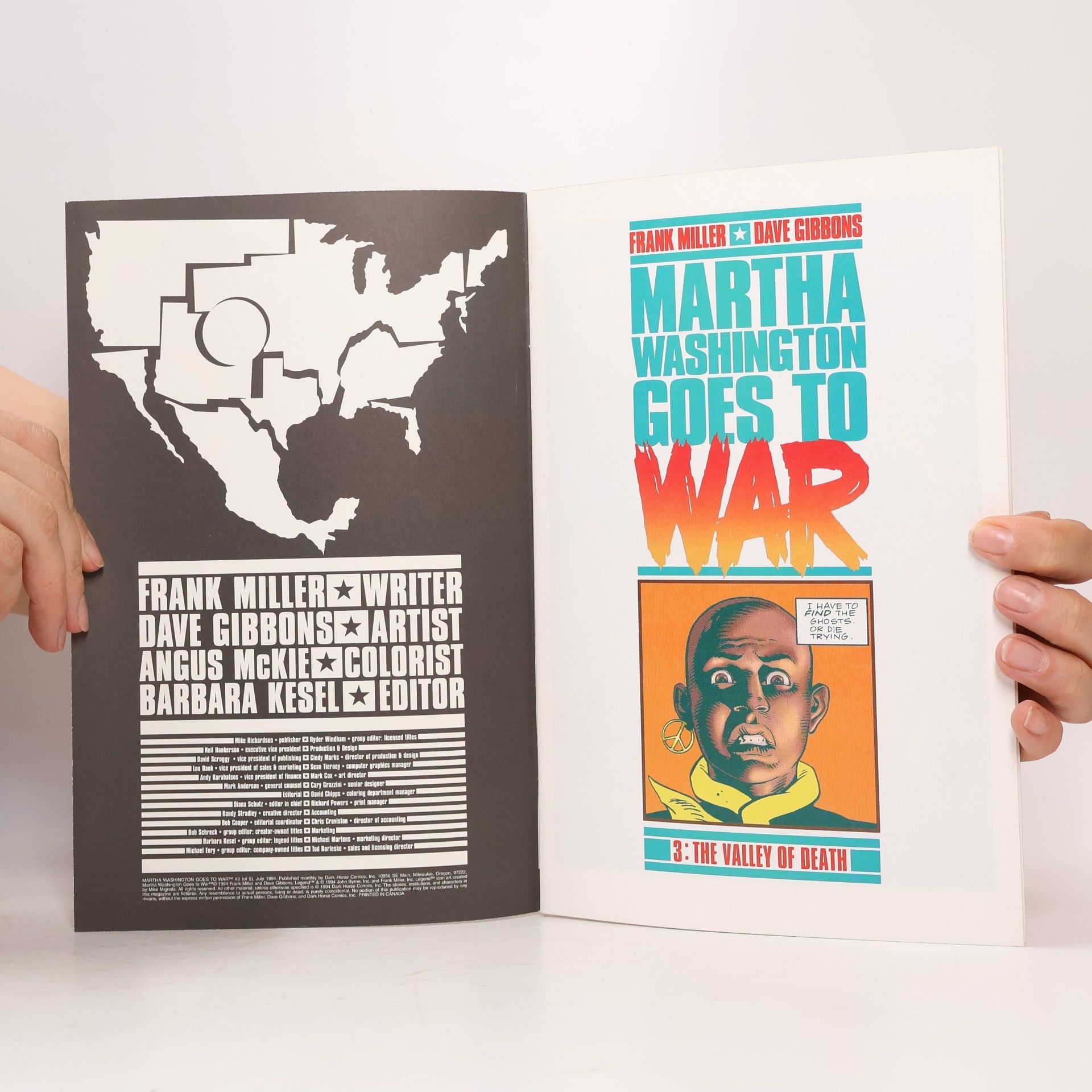 Frank Miller Martha Washington goes to War 3 of 5