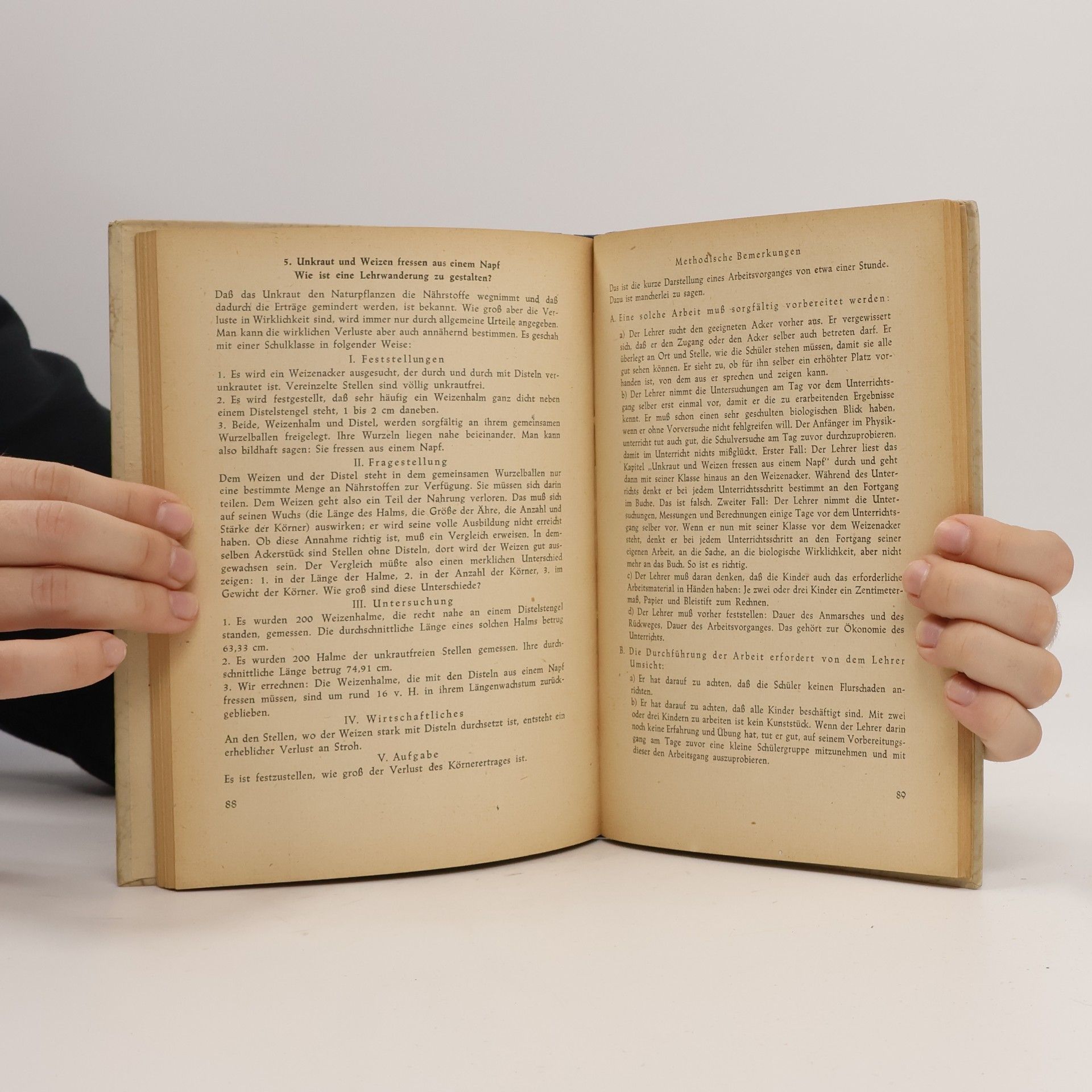 Heinrich Grupe Naturkunde in der Volksschule