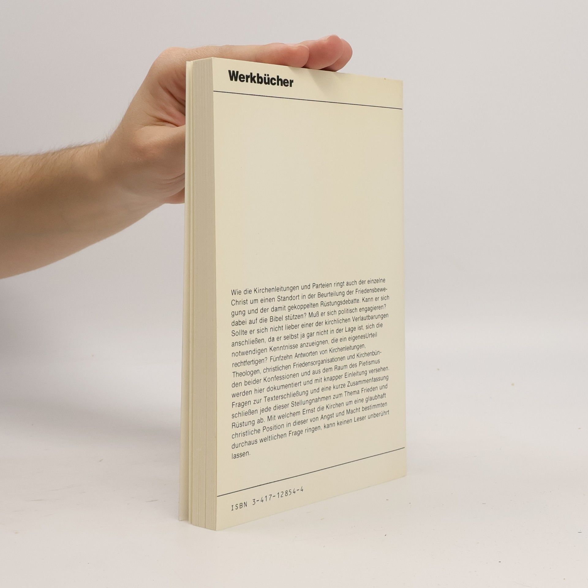 Eckehardt Knöpfel Werkbuch Frieden