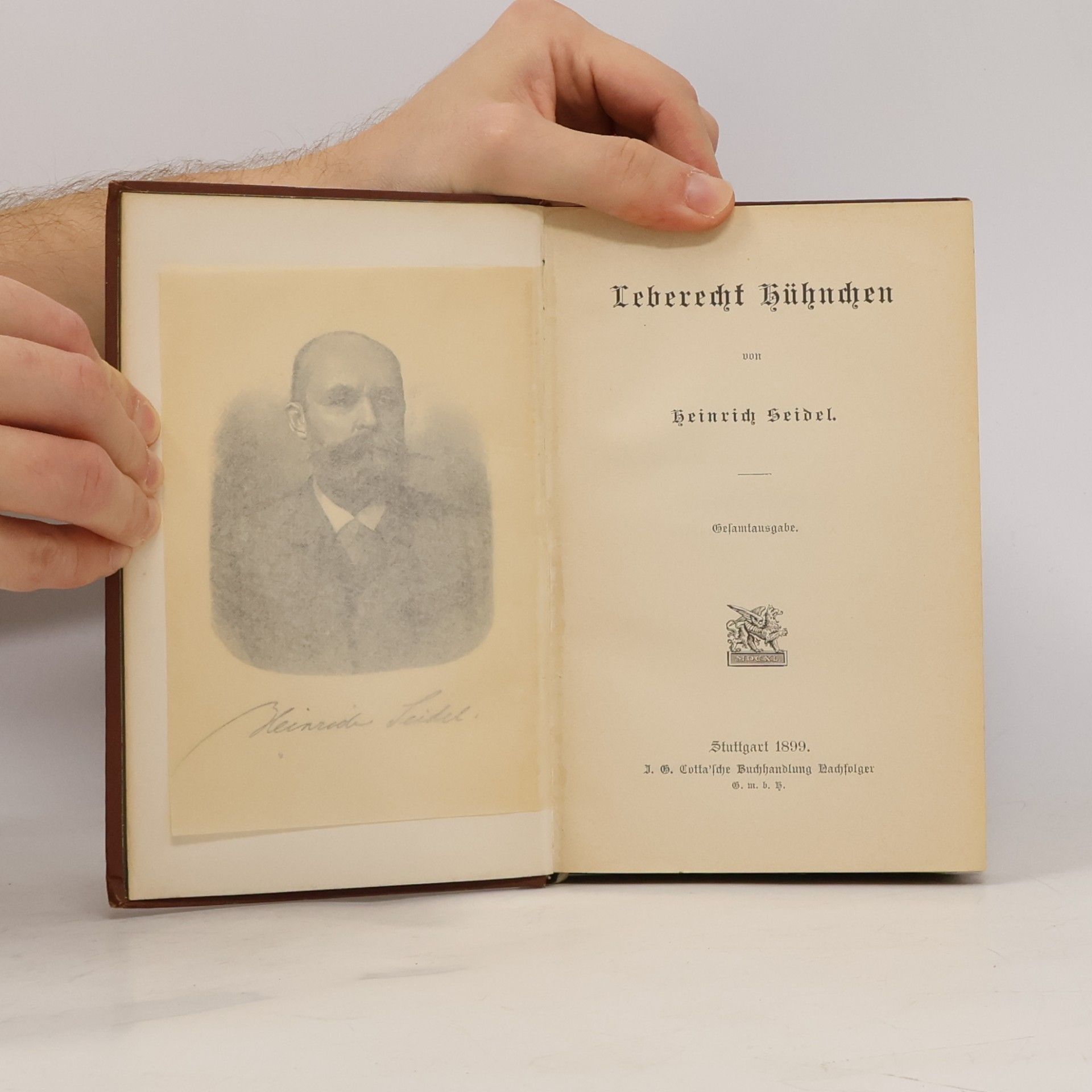 Heinrich Seidel Erzählende Schriften