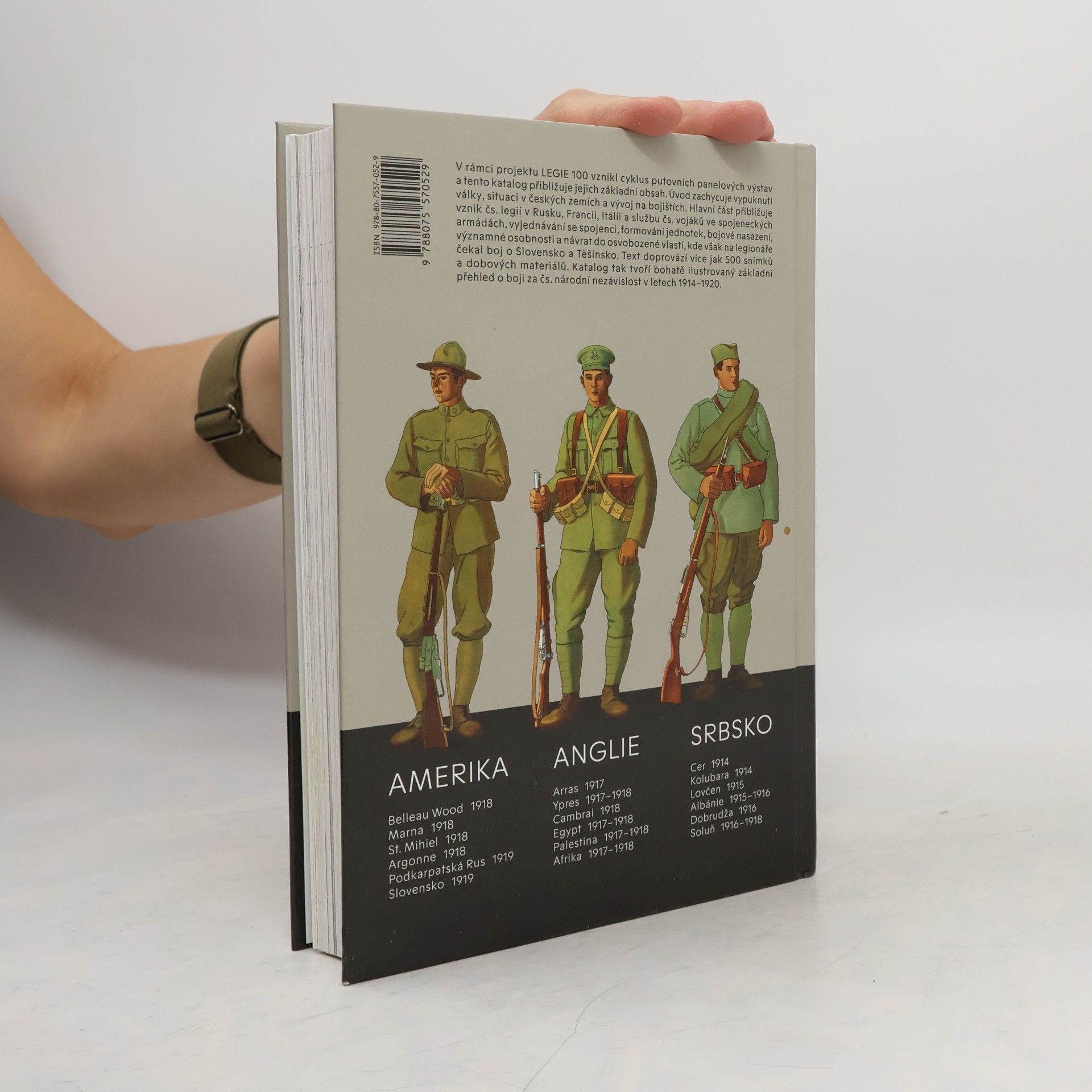 Milan Mojžíš Československé legie 1914-1920 : katalog k výstavám Československé obce legionářské