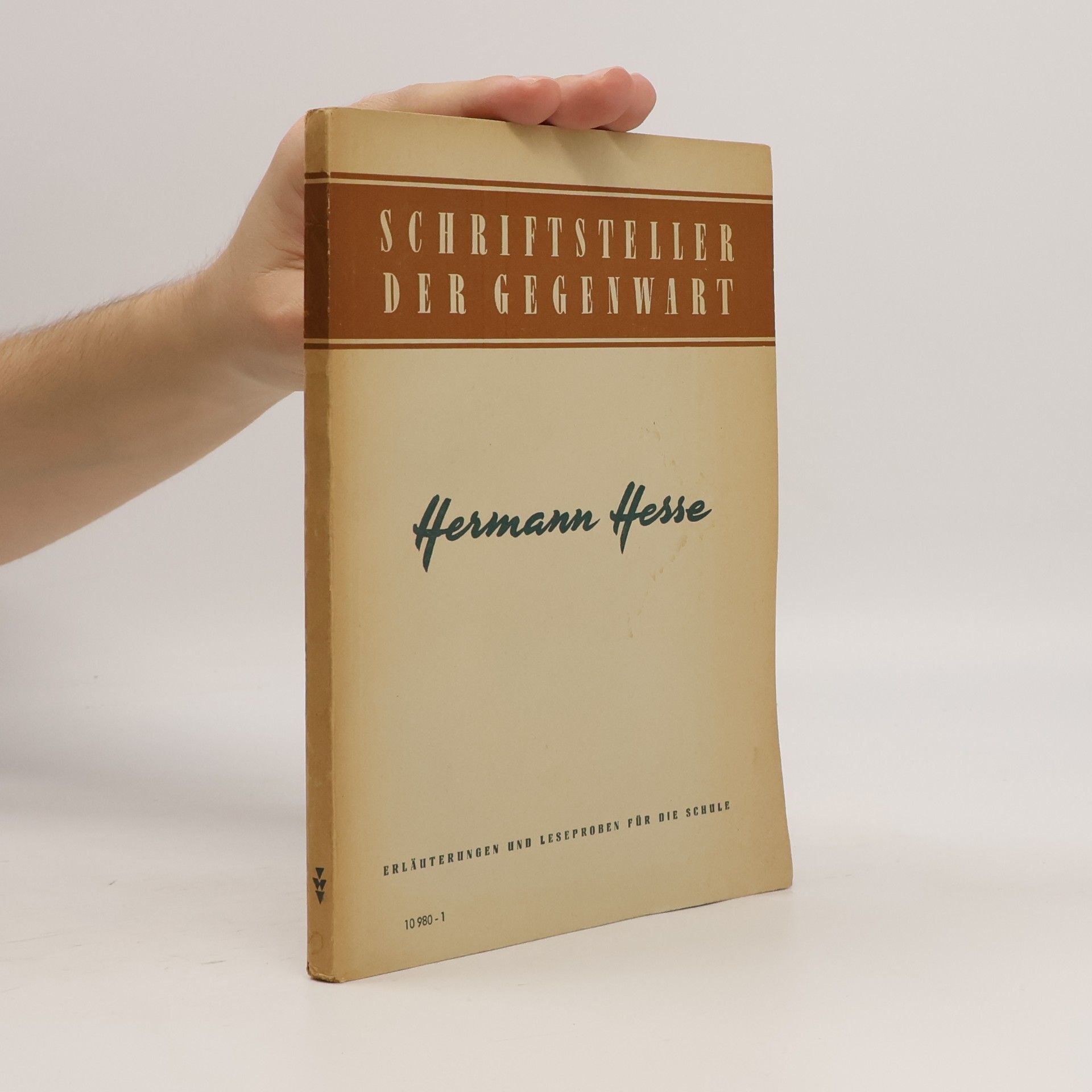 Autorenkollektiv Schriftsteller der Gegenwart: Hermann Hesse