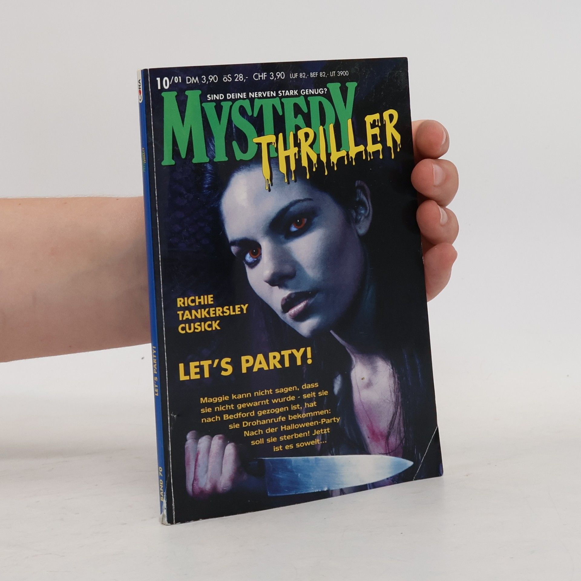 Richie Tankersley Cusick Mystery Thriller 10/01. Let's Party!