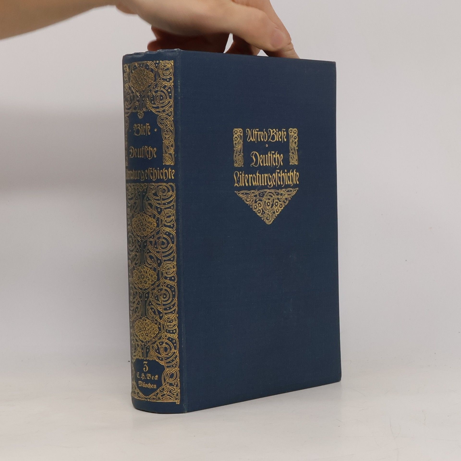 Alfred Biese Deutsche Literaturgeschichte
