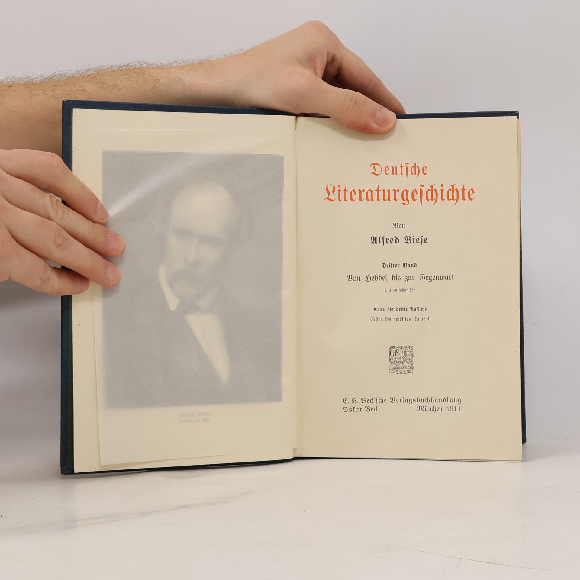 Alfred Biese Deutsche Literaturgeschichte