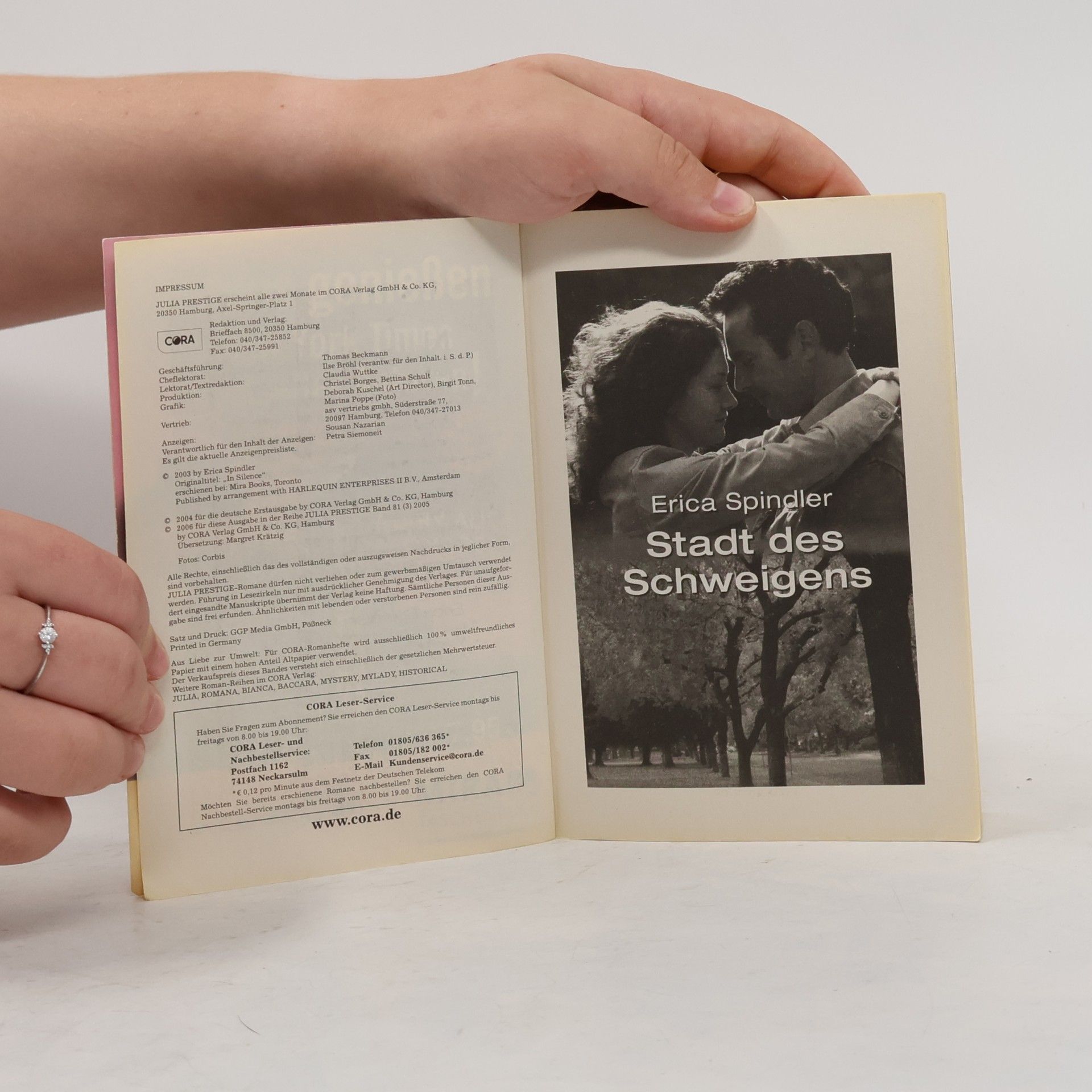 Erica Spindler Julia 81: Stadt des Schweigens