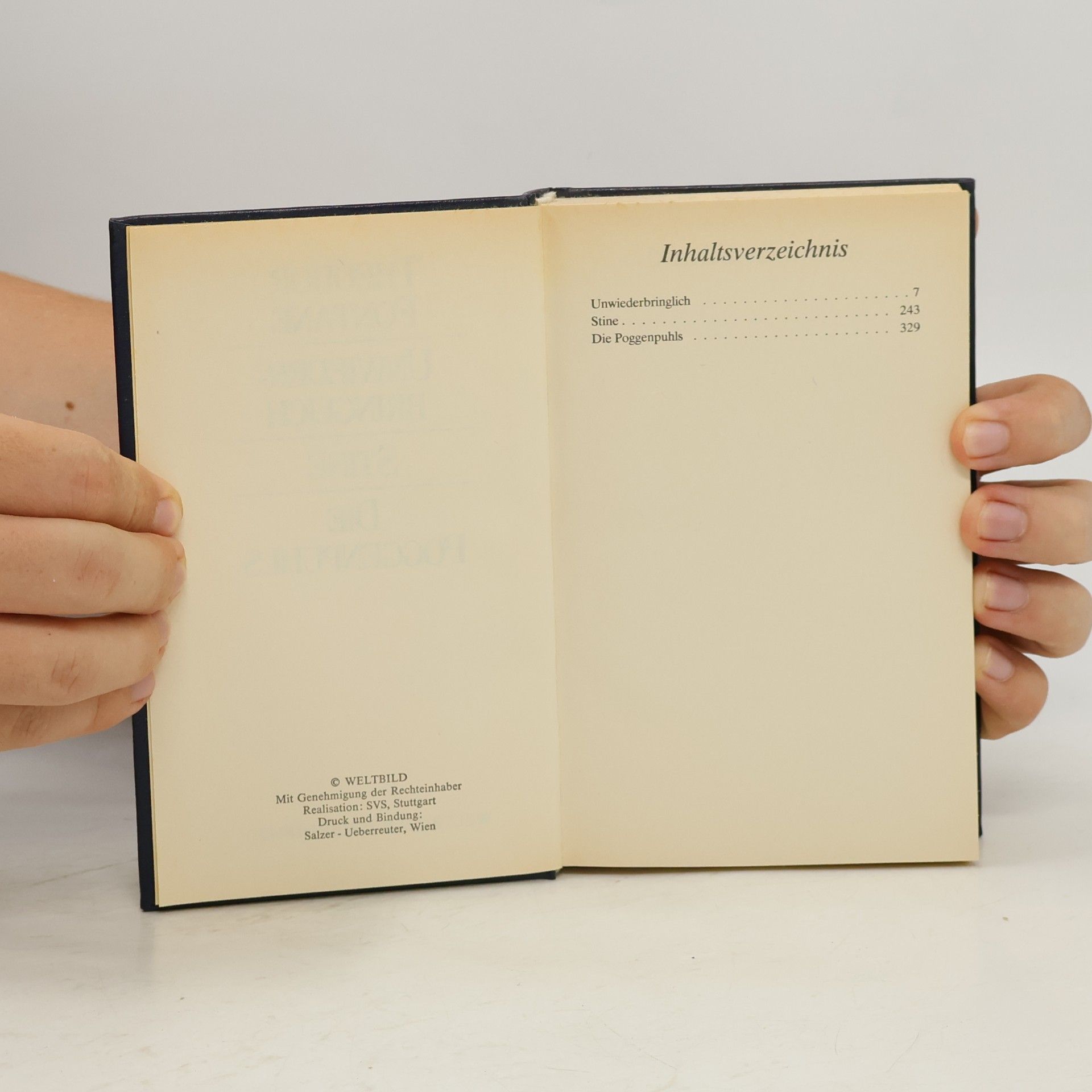 Theodor Fontane Unwiederbringlich. Stine. Die Poggenpuhls
